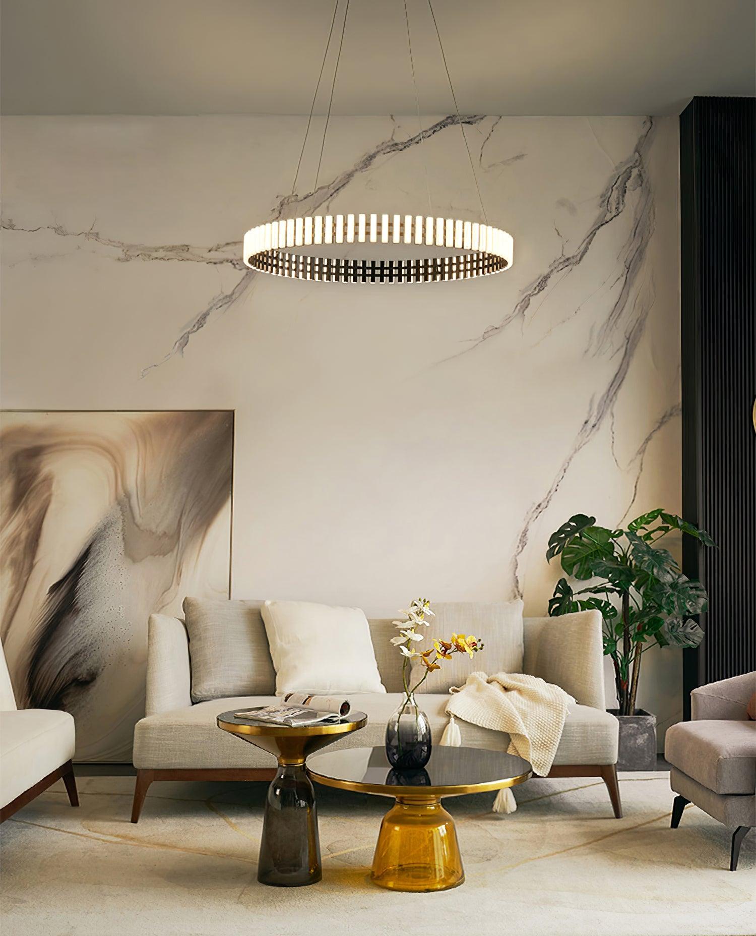 Hanging LED Chandelier - Cueteks