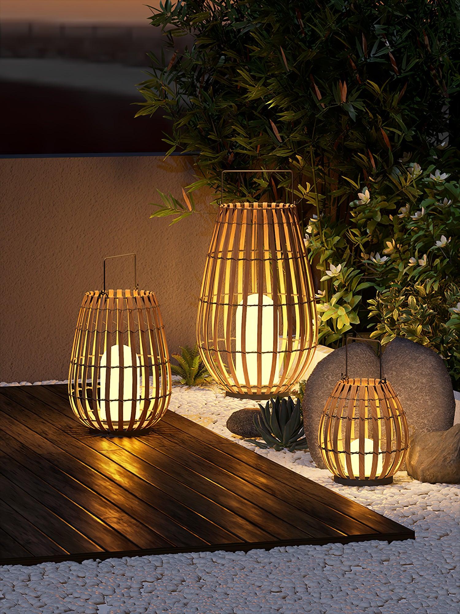Tropic Braid Lantern Outdoor Lamp - Cueteks