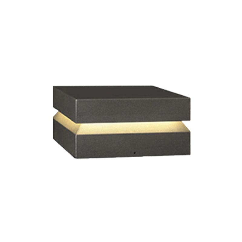 Solar Power Square Post Light - Cueteks