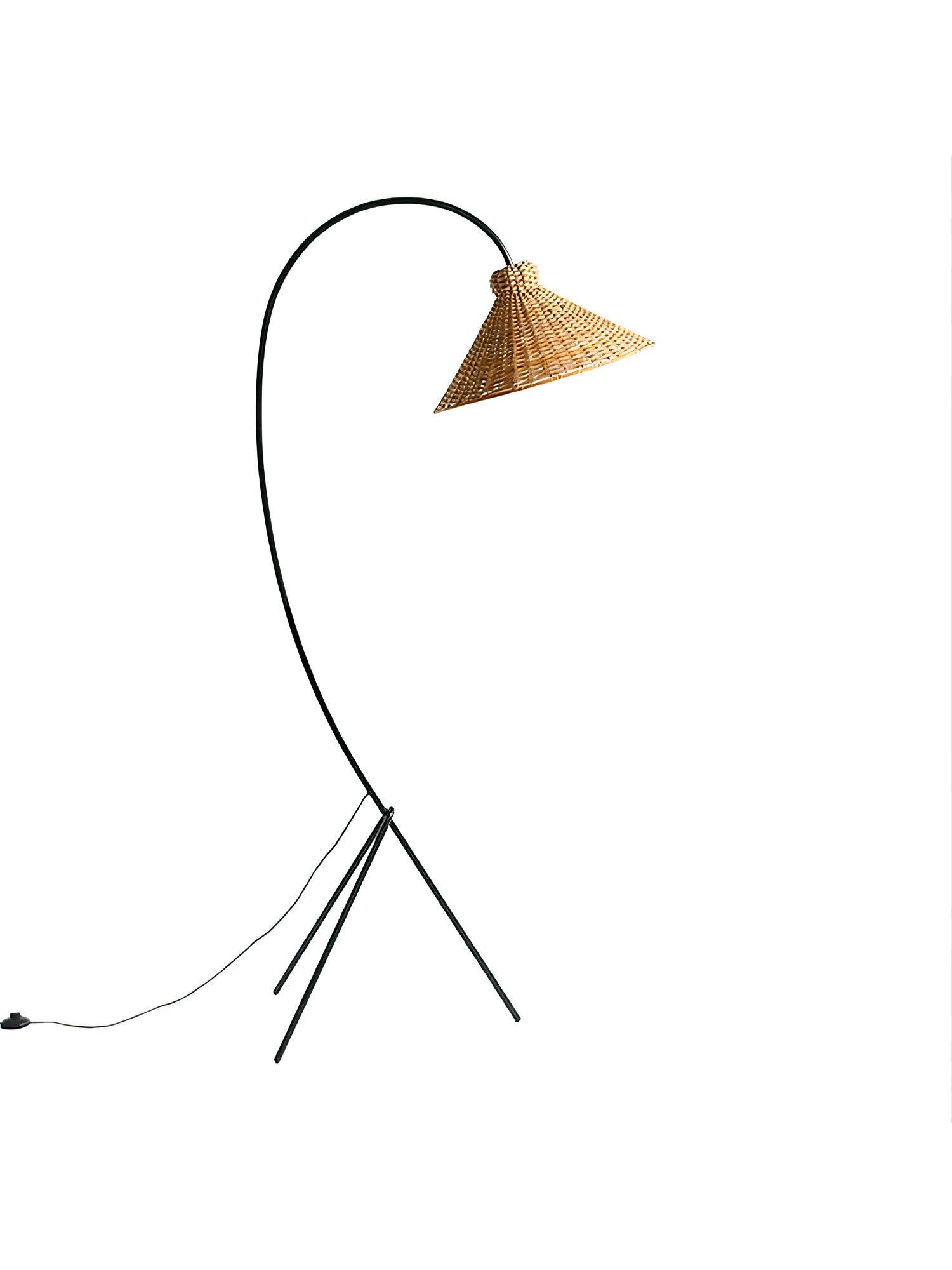 Tana Woven Floor Lamp - Cueteks