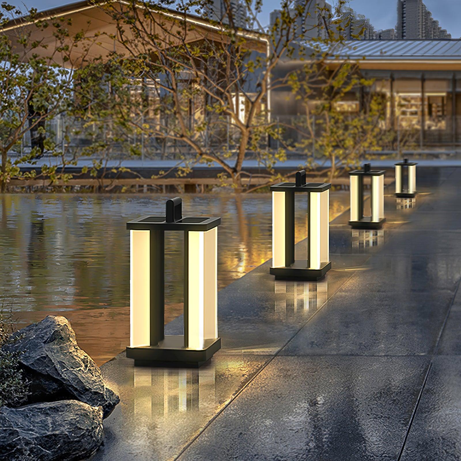 Metroluxe Solar Outdoor Light - Cueteks