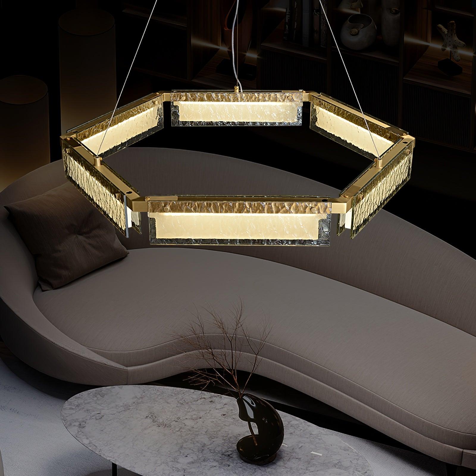 Asner LED Chandelier - Cueteks