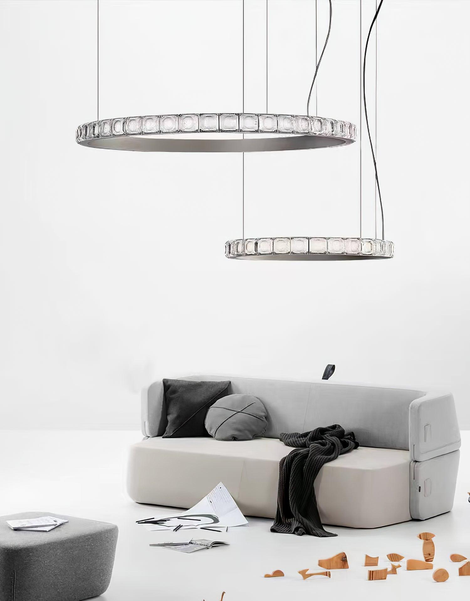 Aura Ring Chandelier - Cueteks