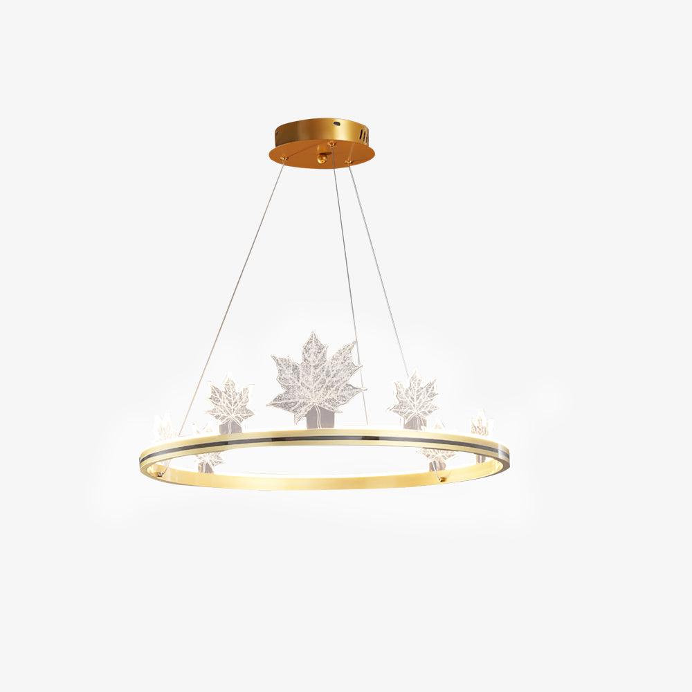 Ion Leaf Chandelier - Cueteks