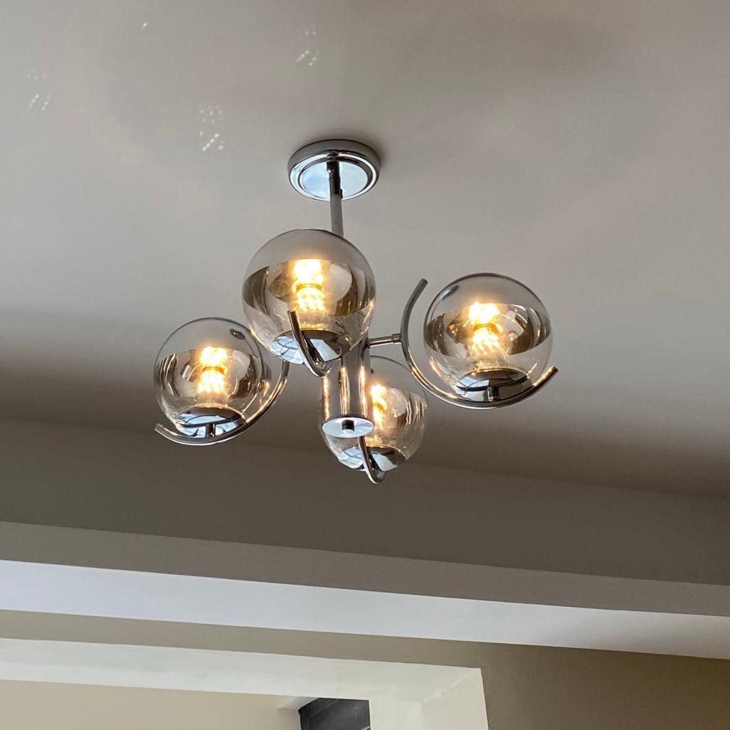 Space Ball Chandelier - Cueteks