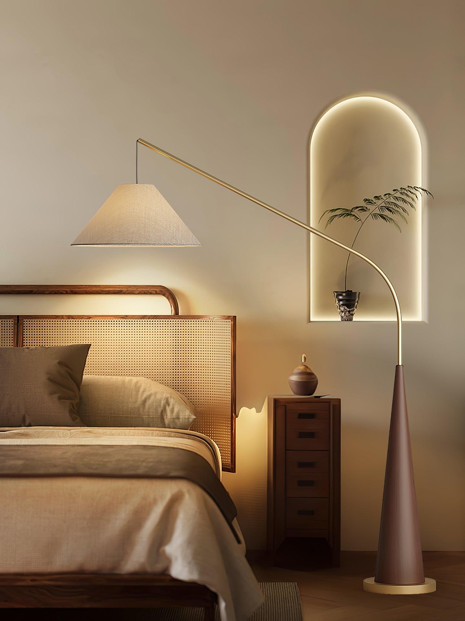 Gibson Arc Floor Lamp - Cueteks