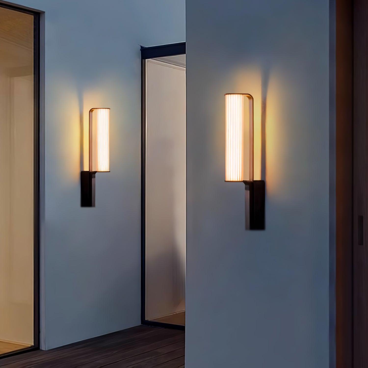 Zenith Arc Outdoor LED Sconce - Cueteks