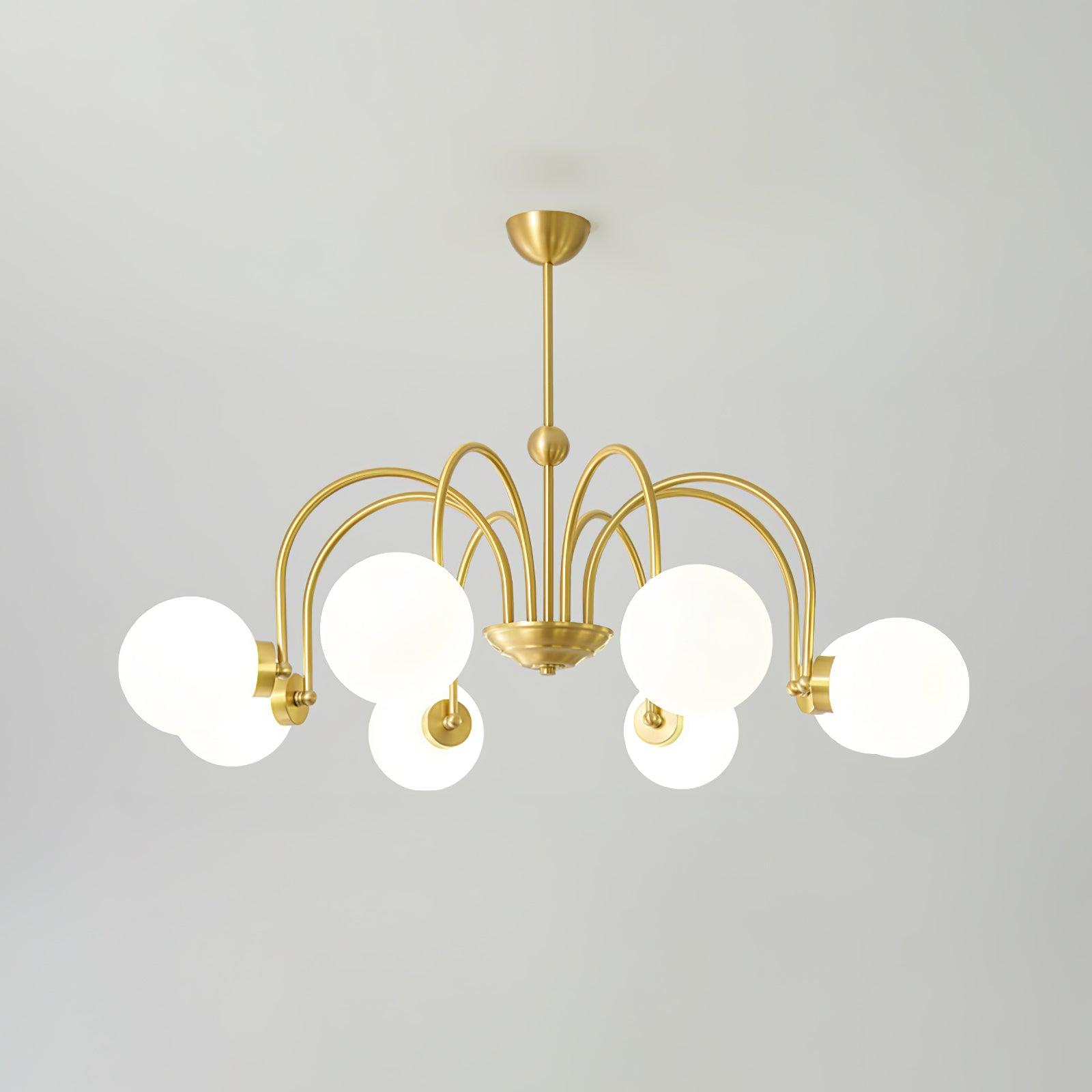 Yisu Brass Chandelier - Cueteks