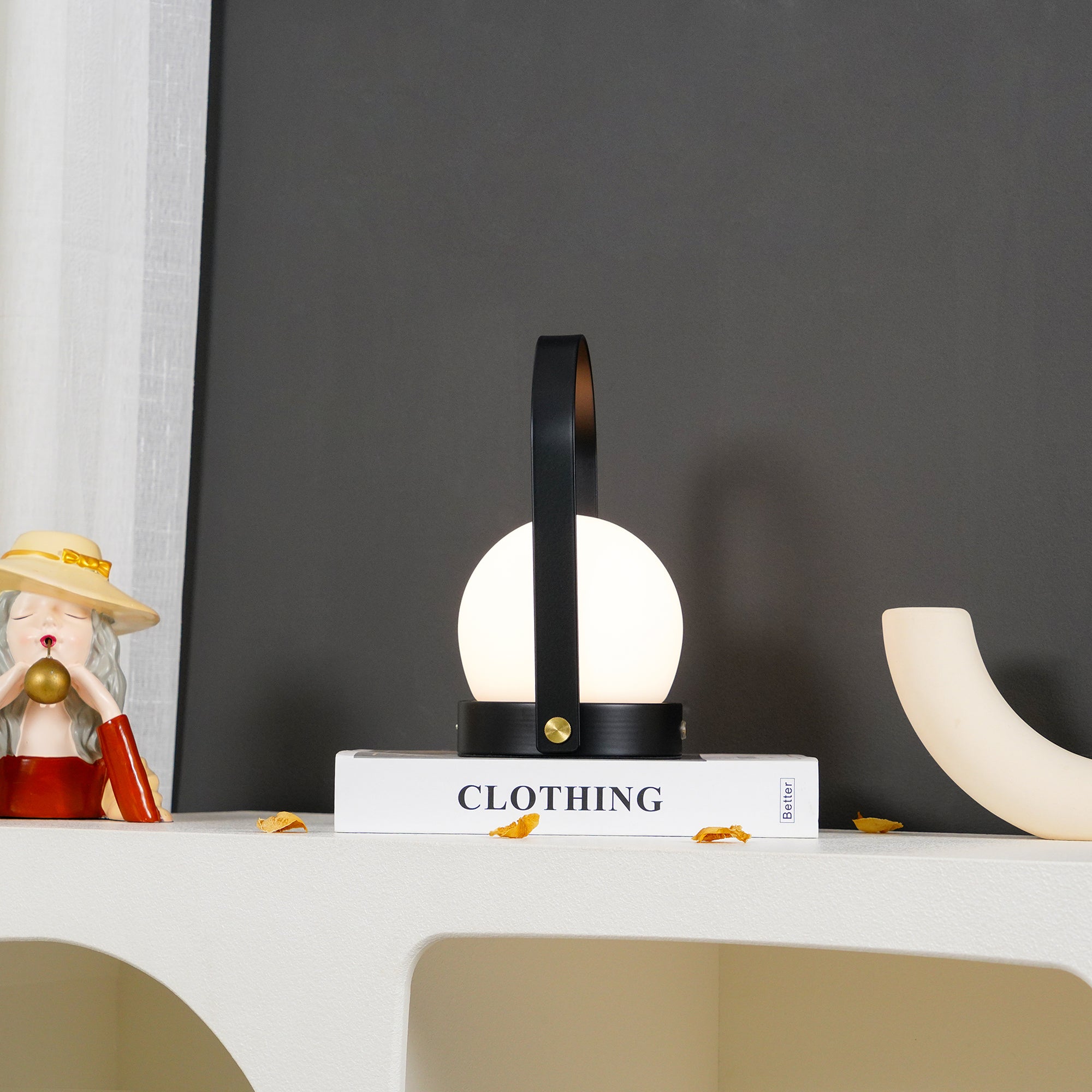 Carrie Built-in Battery Table Lamp - Cueteks