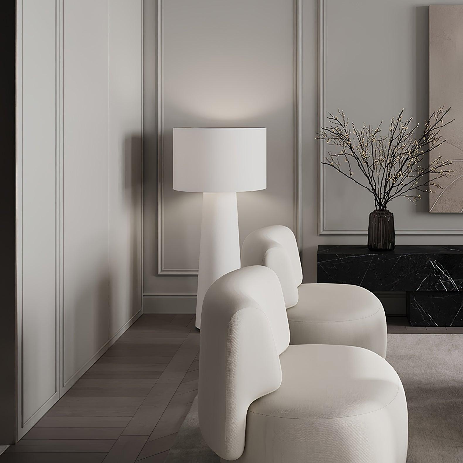 Column Fabric Floor Lamp - Cueteks