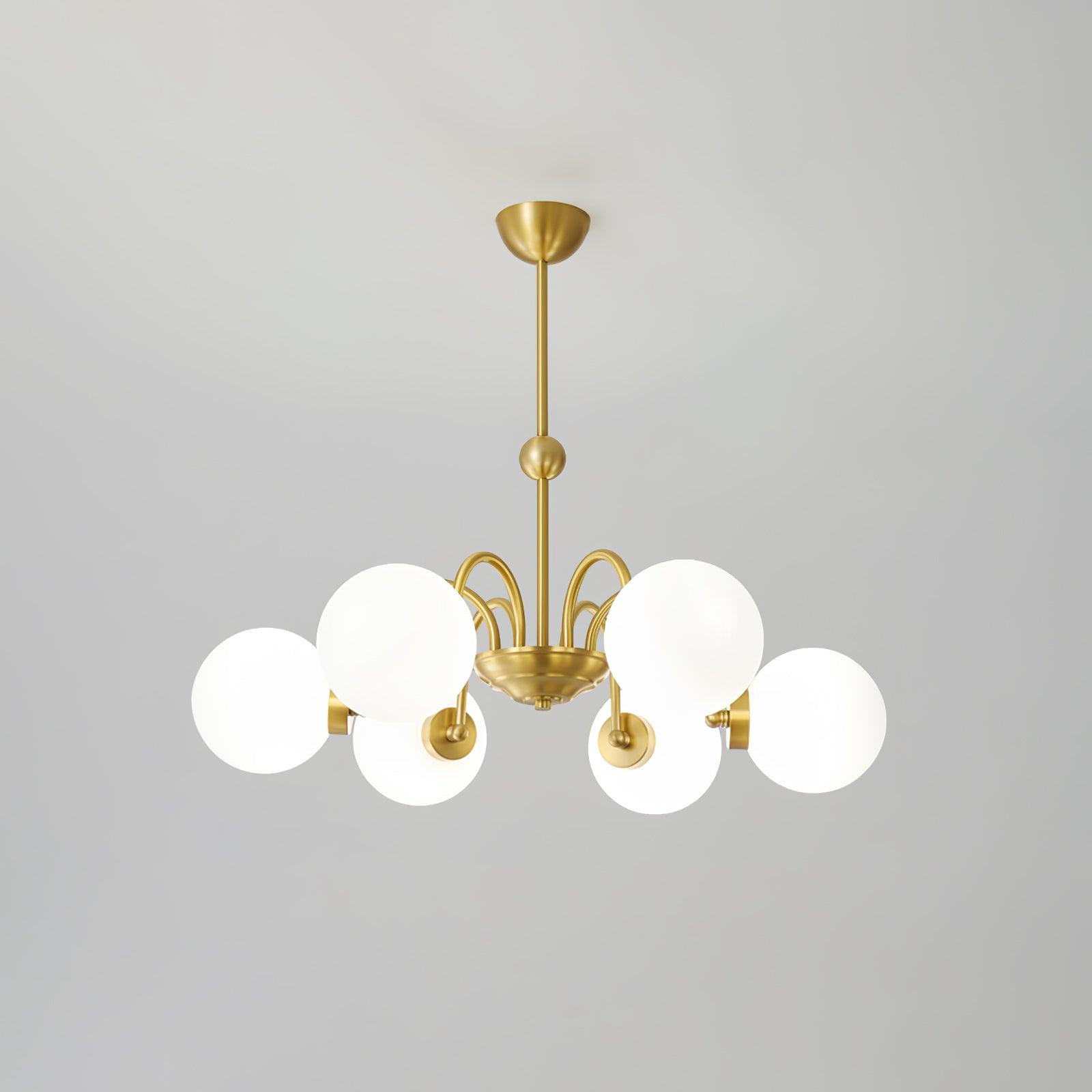 Yisu Brass Chandelier - Cueteks