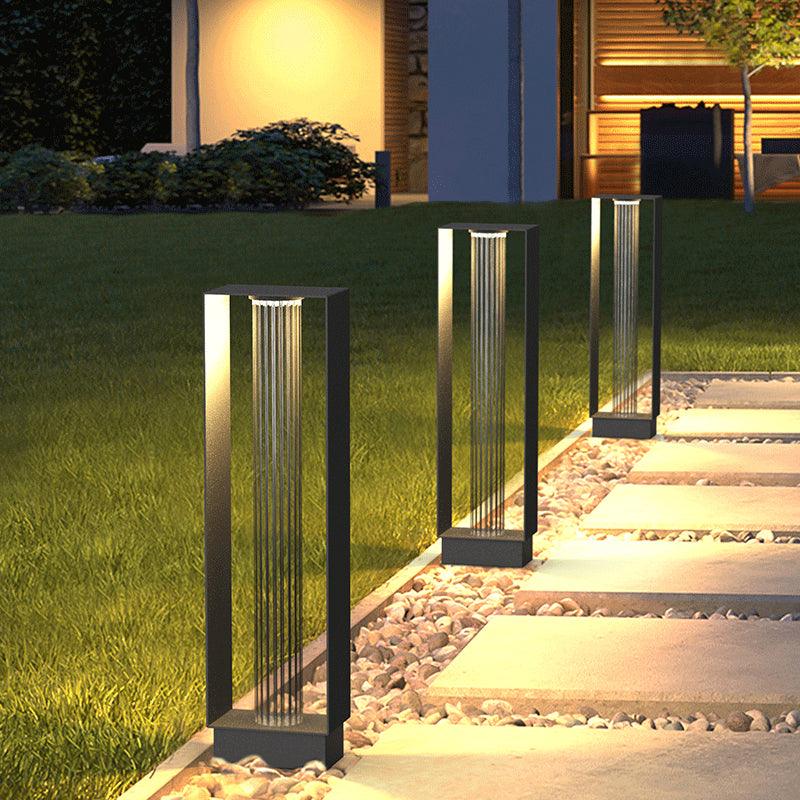 Frame Outdoor Post Lamp - Cueteks