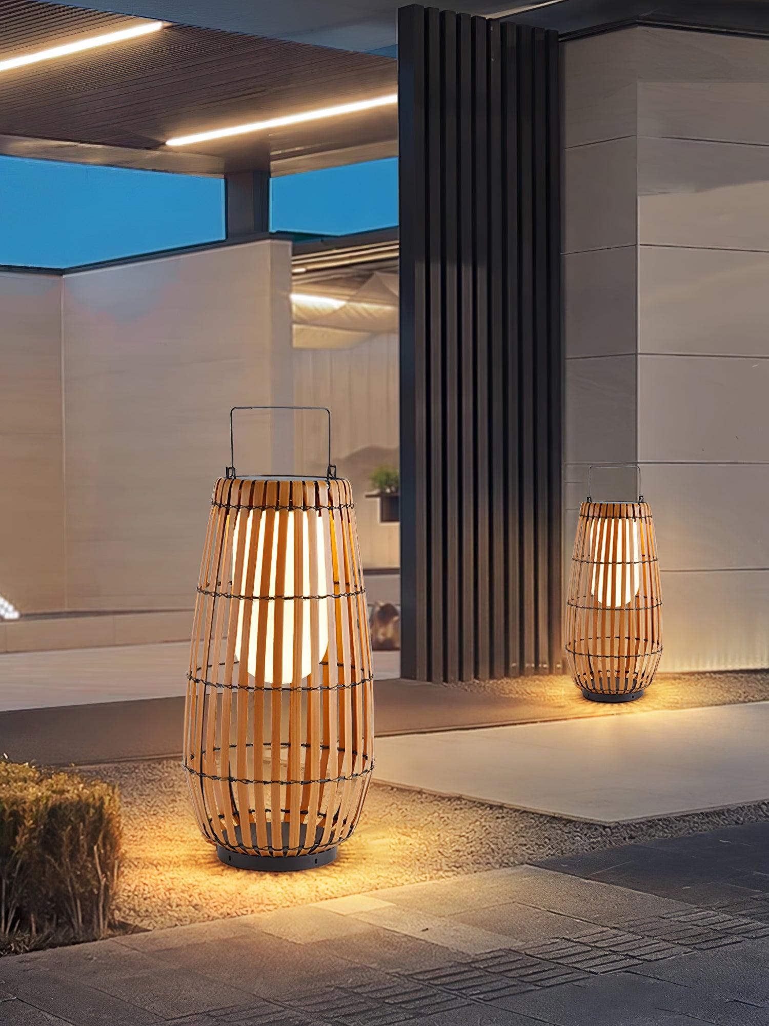 Tropic Braid Lantern Outdoor Lamp - Cueteks