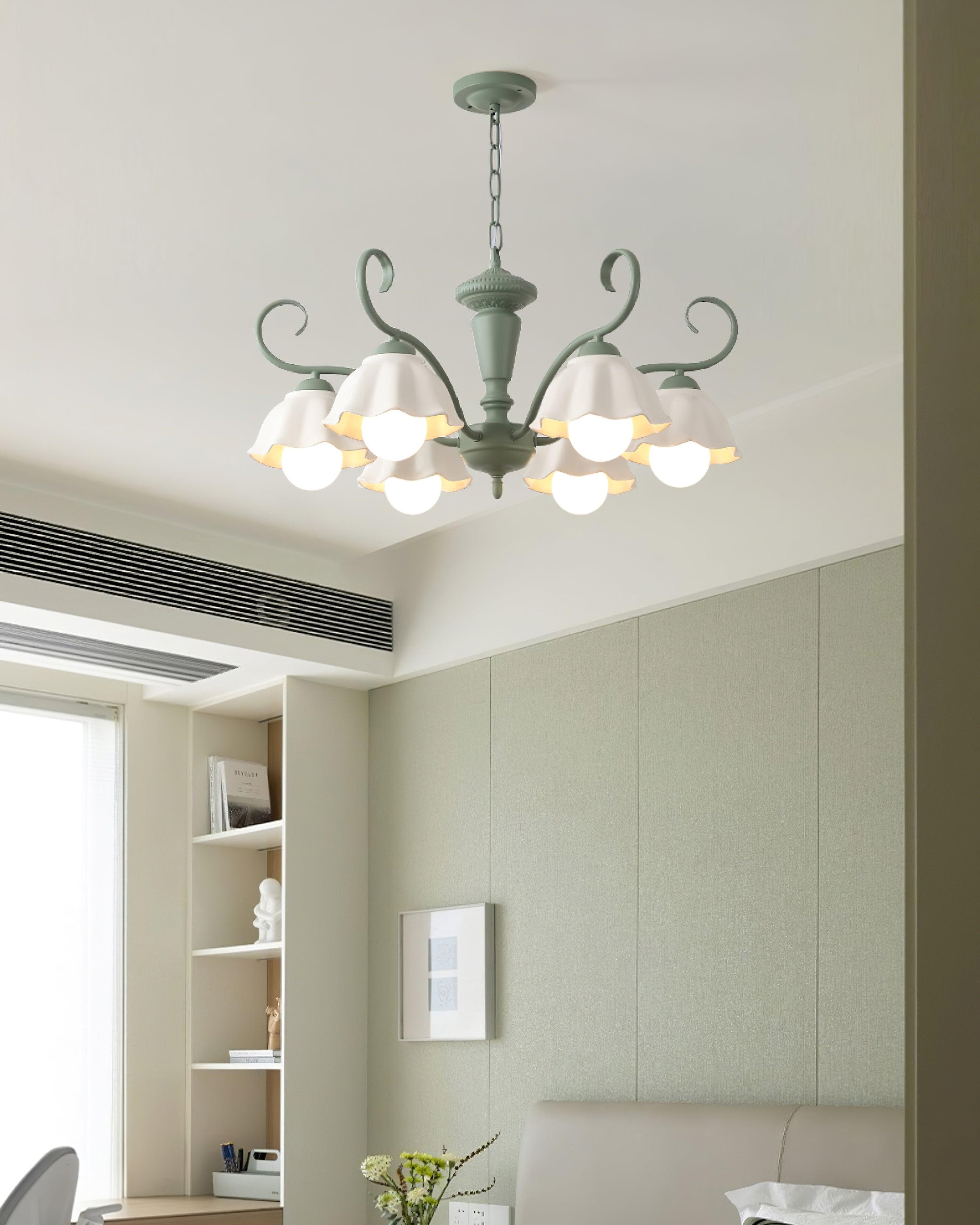 Savoy Flower Chandelier - Cueteks
