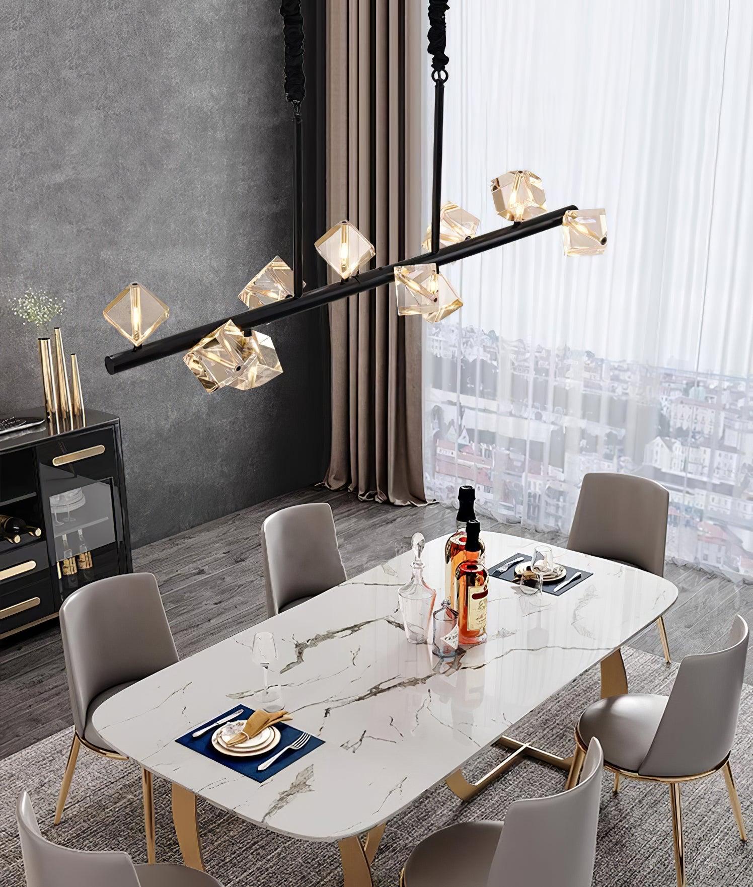 Takku Crystal Chandelier - Cueteks
