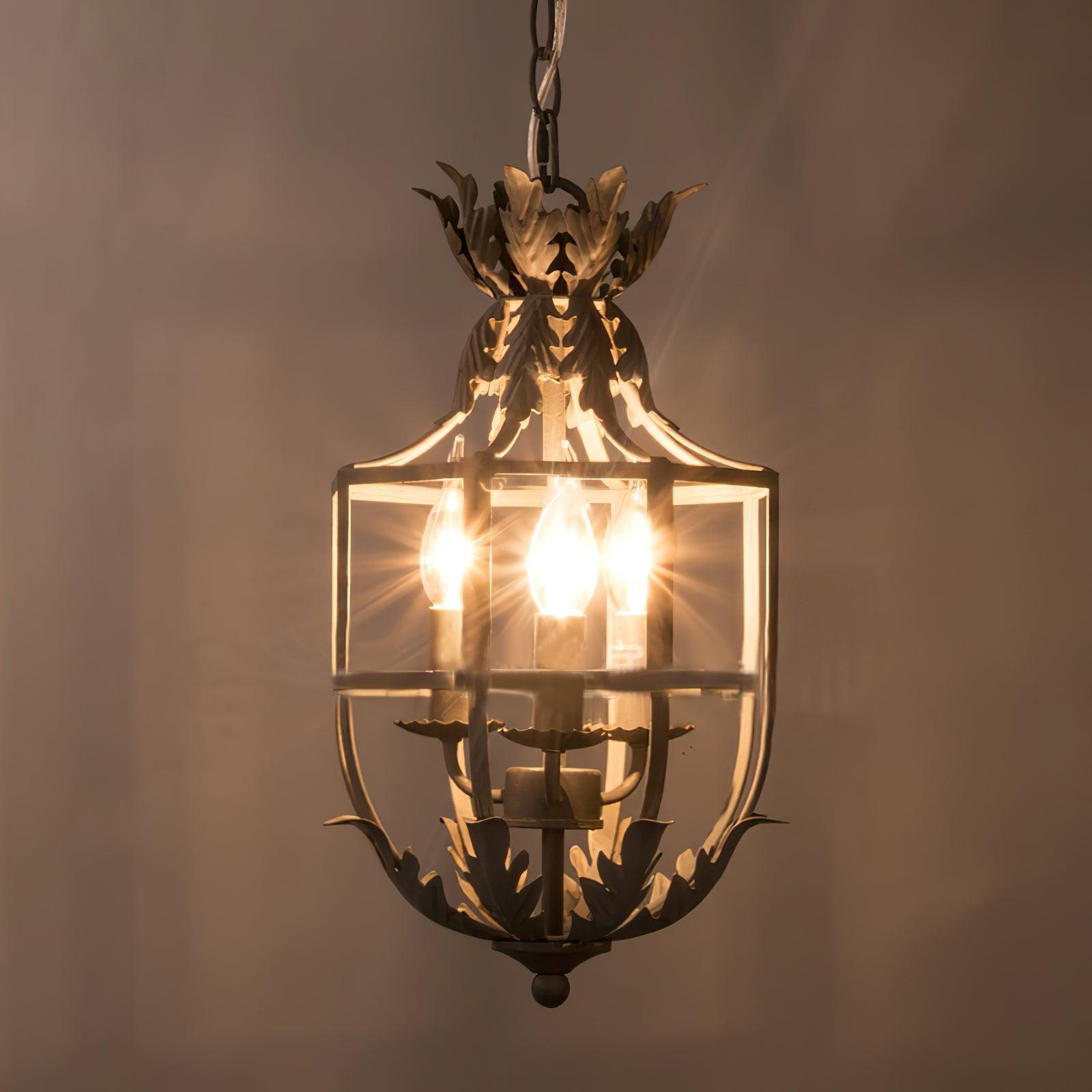 Lustre Retro Cage Chandelier - Cueteks
