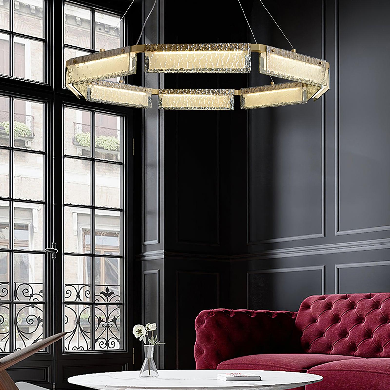 Asner LED Chandelier - Cueteks
