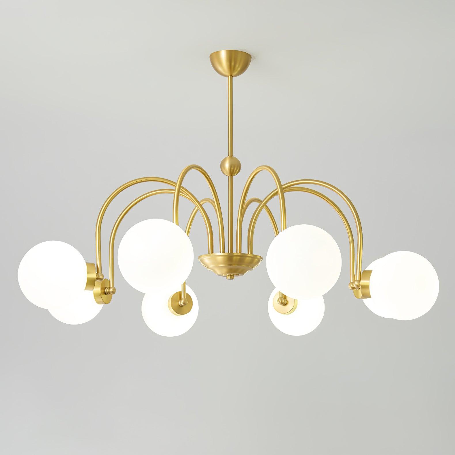 Yisu Brass Chandelier - Cueteks