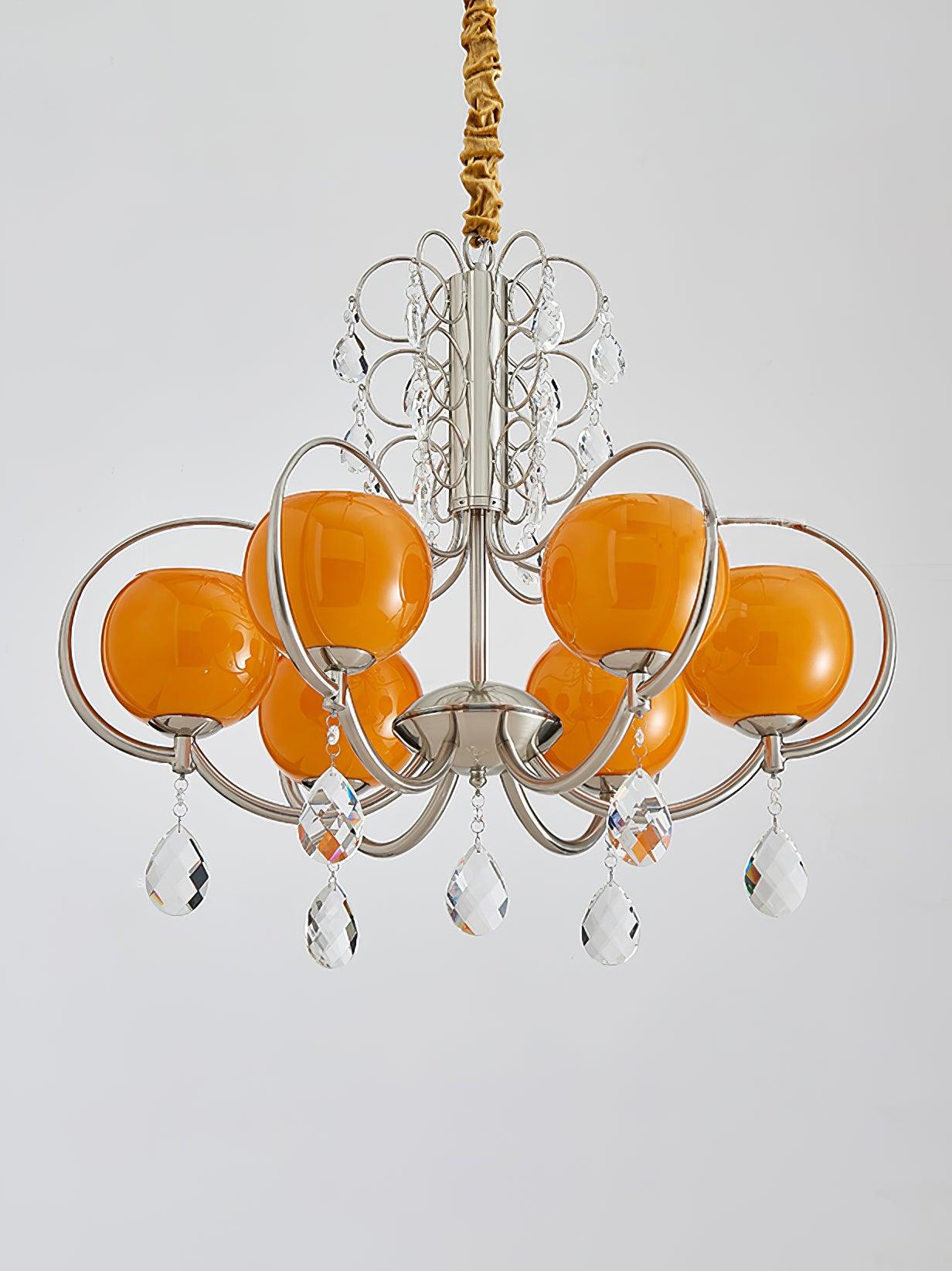 Doria Crystal Chandelier - Cueteks