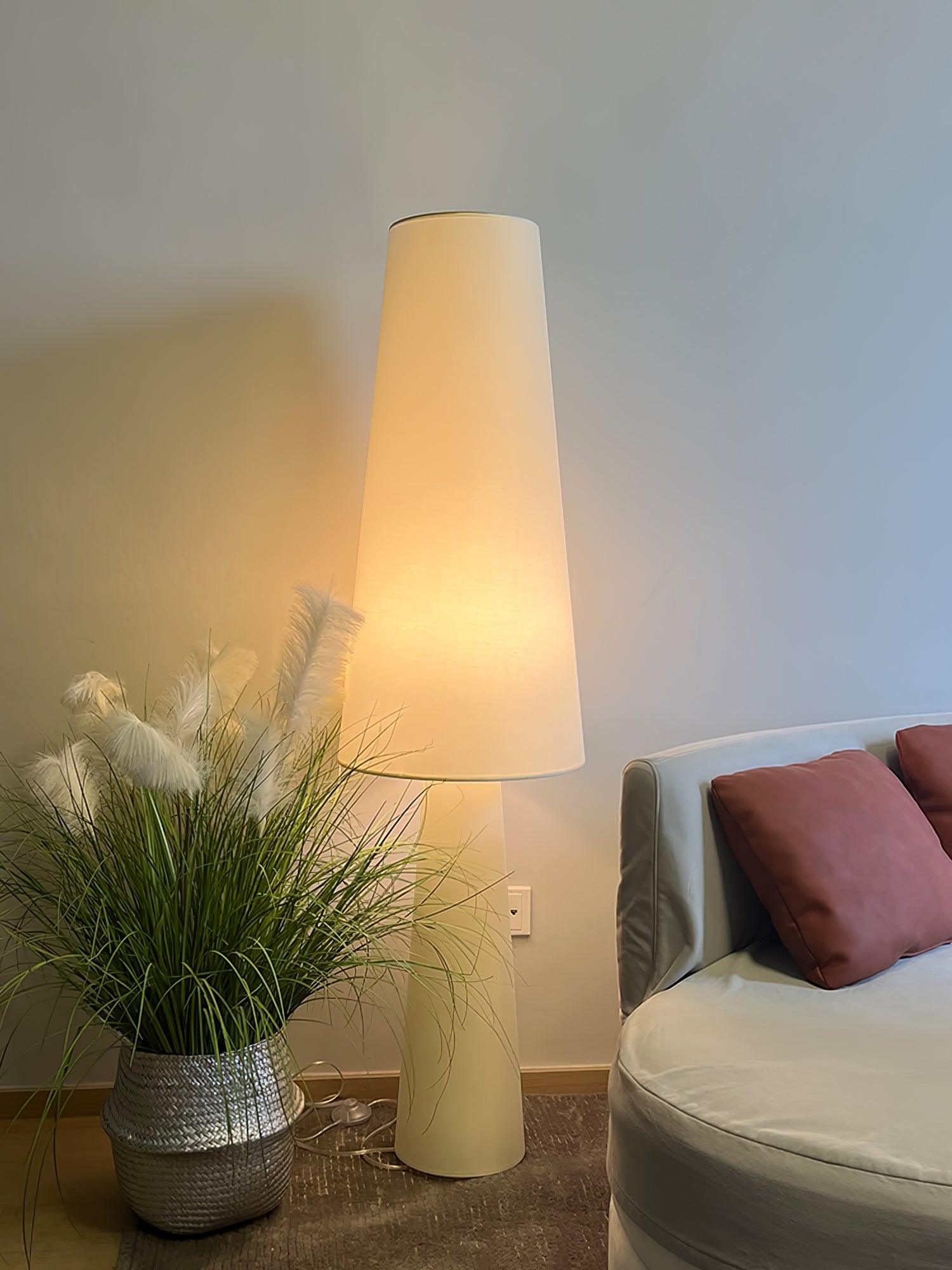 Column Fabric Floor Lamp - Cueteks