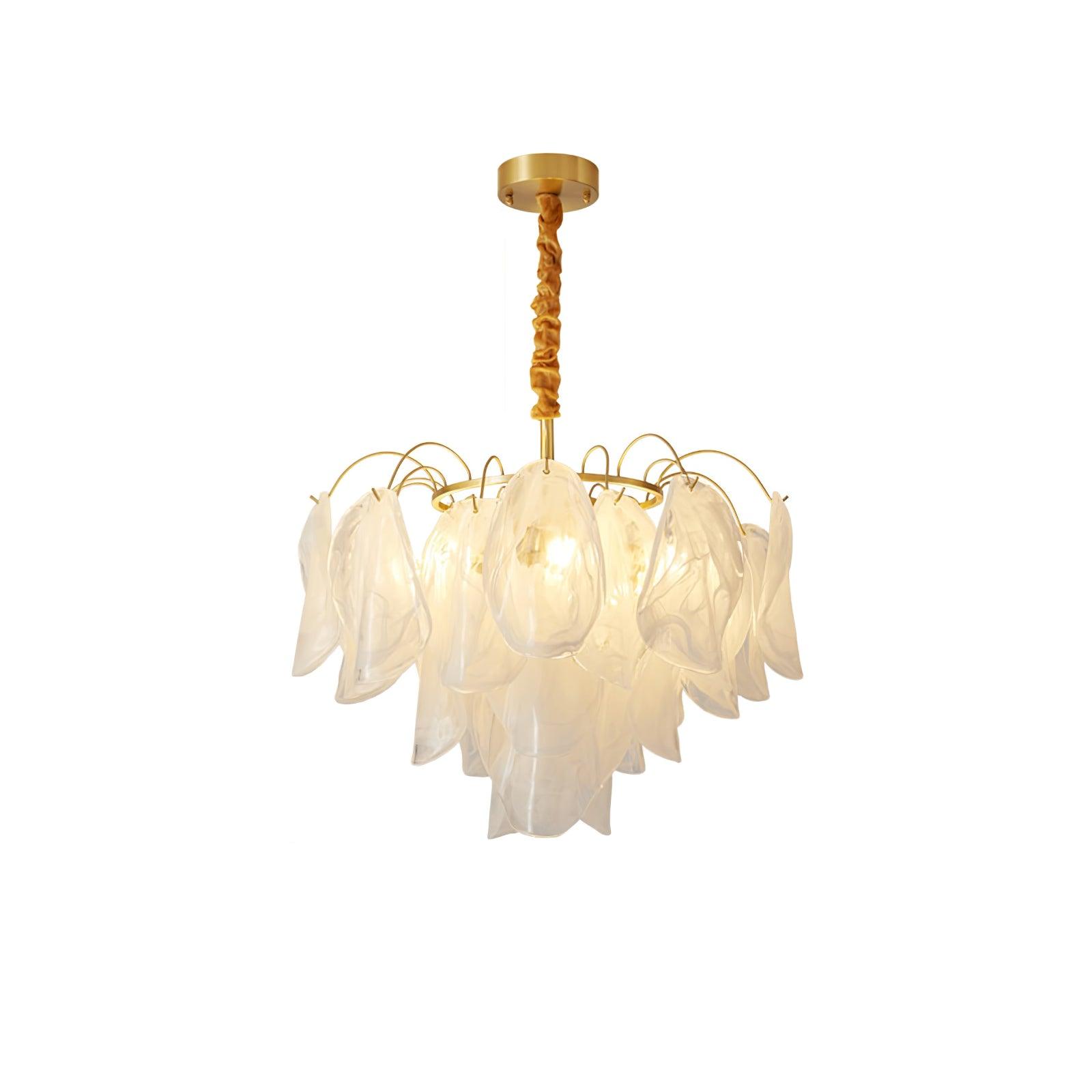 Multi Tier Cloud Glass Pendant Light - Cueteks