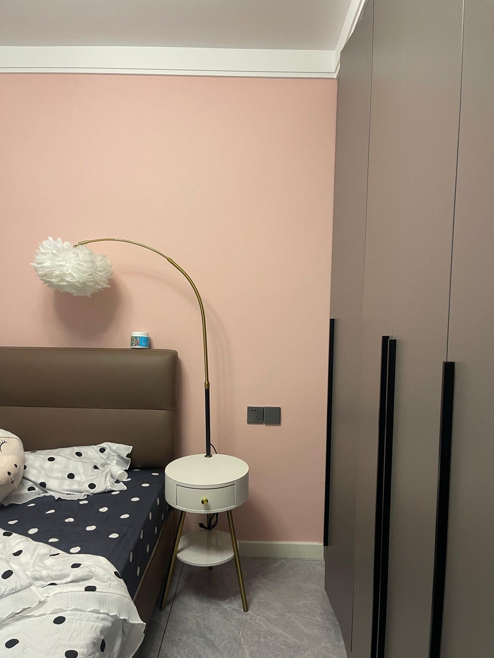 Feather Drawer Floor Lamp - Cueteks
