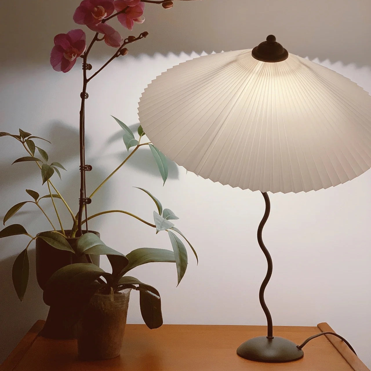 Squiggle Table Lamp - Cueteks