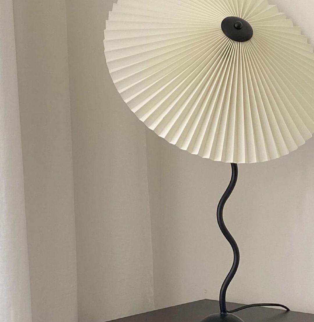 Squiggle Table Lamp - Cueteks