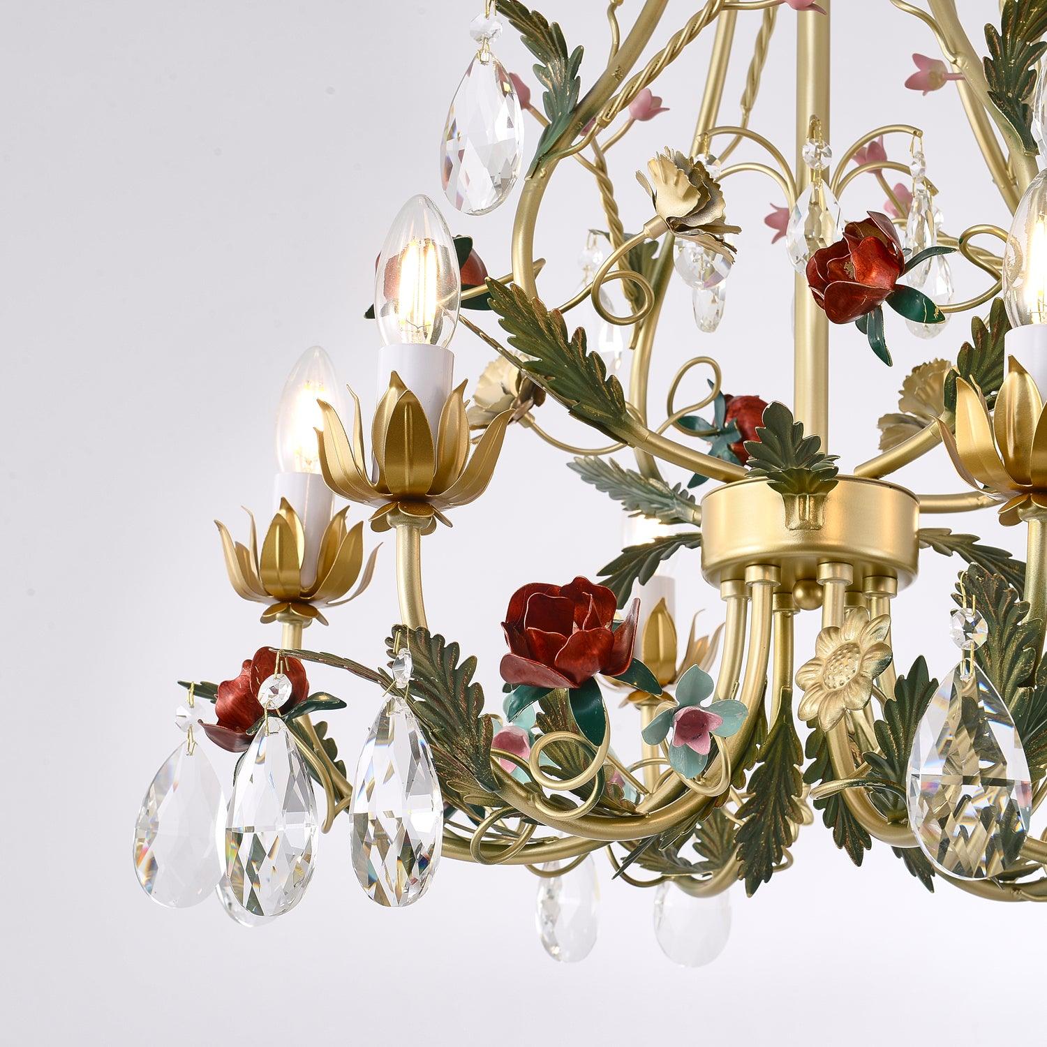 Rose Love Chandelier - Cueteks