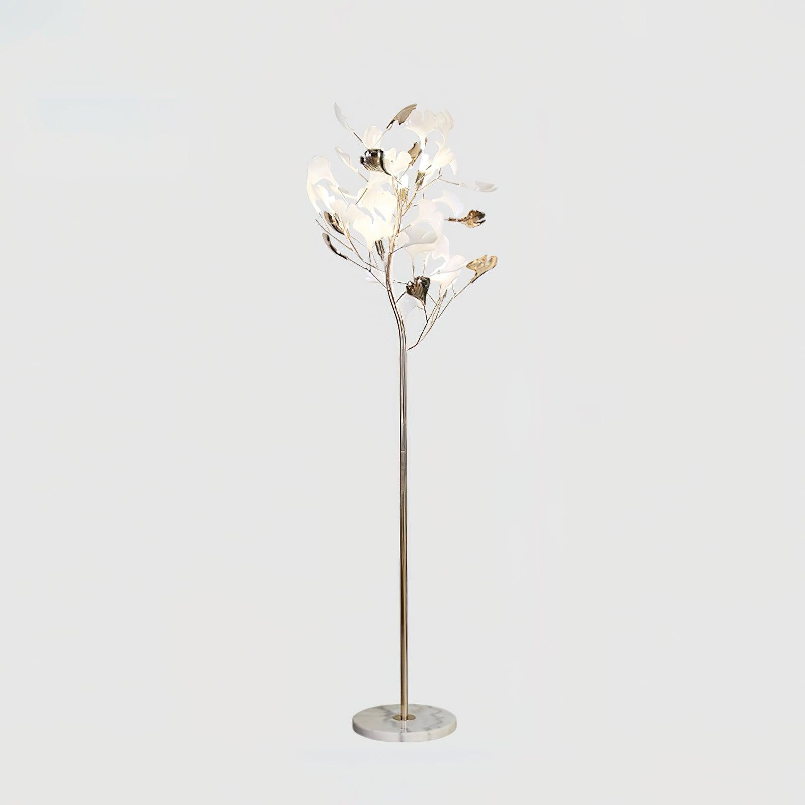 Gingko Leaf Floor Lamp - Cueteks