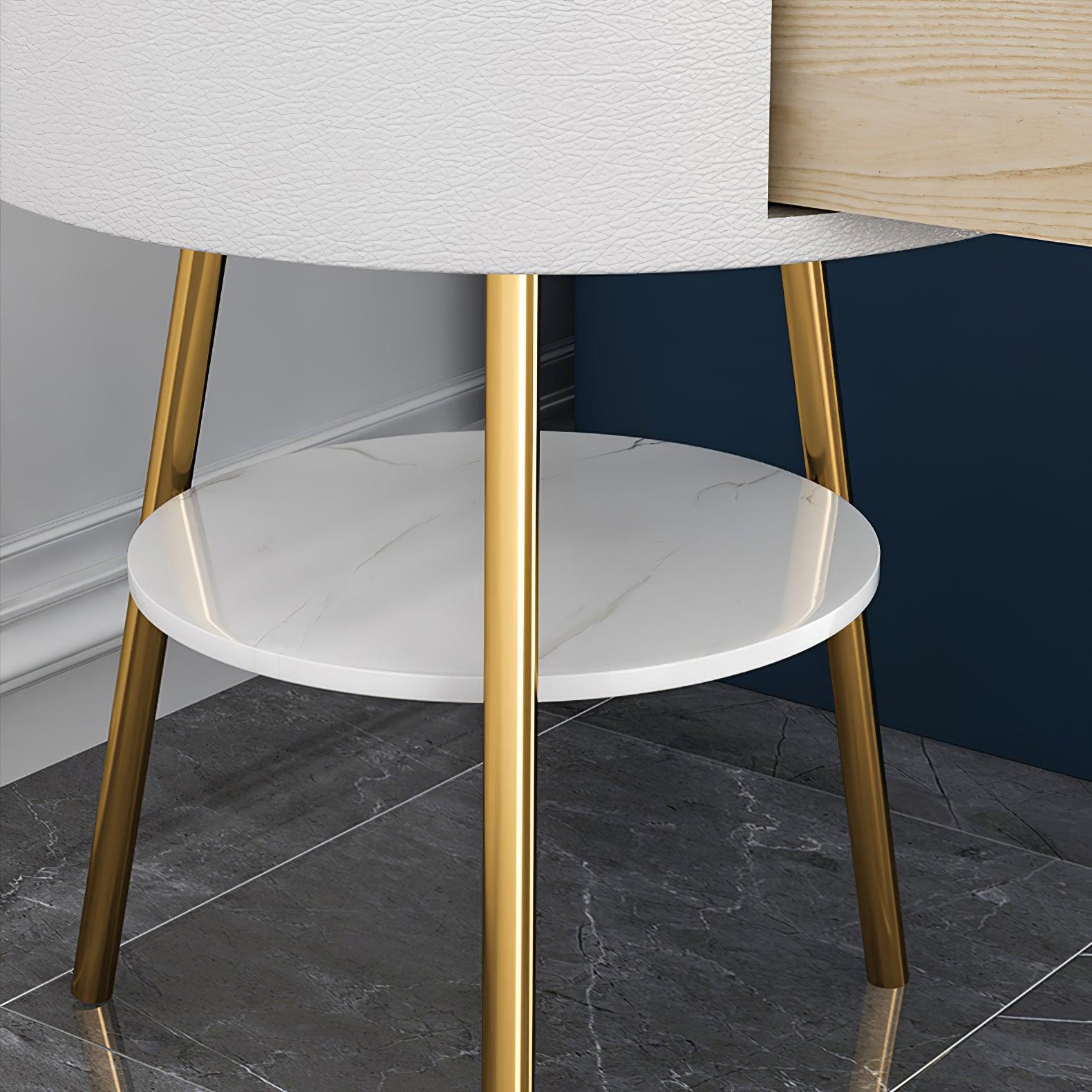 Feather Drawer Floor Lamp - Cueteks
