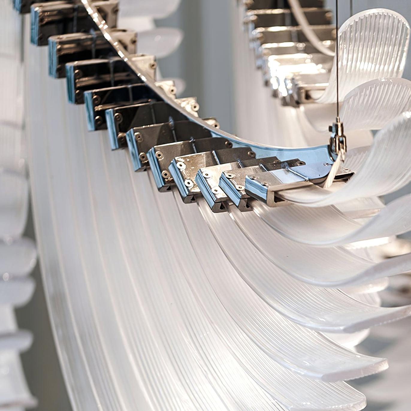 Tiered Palmette Chandelier - Cueteks