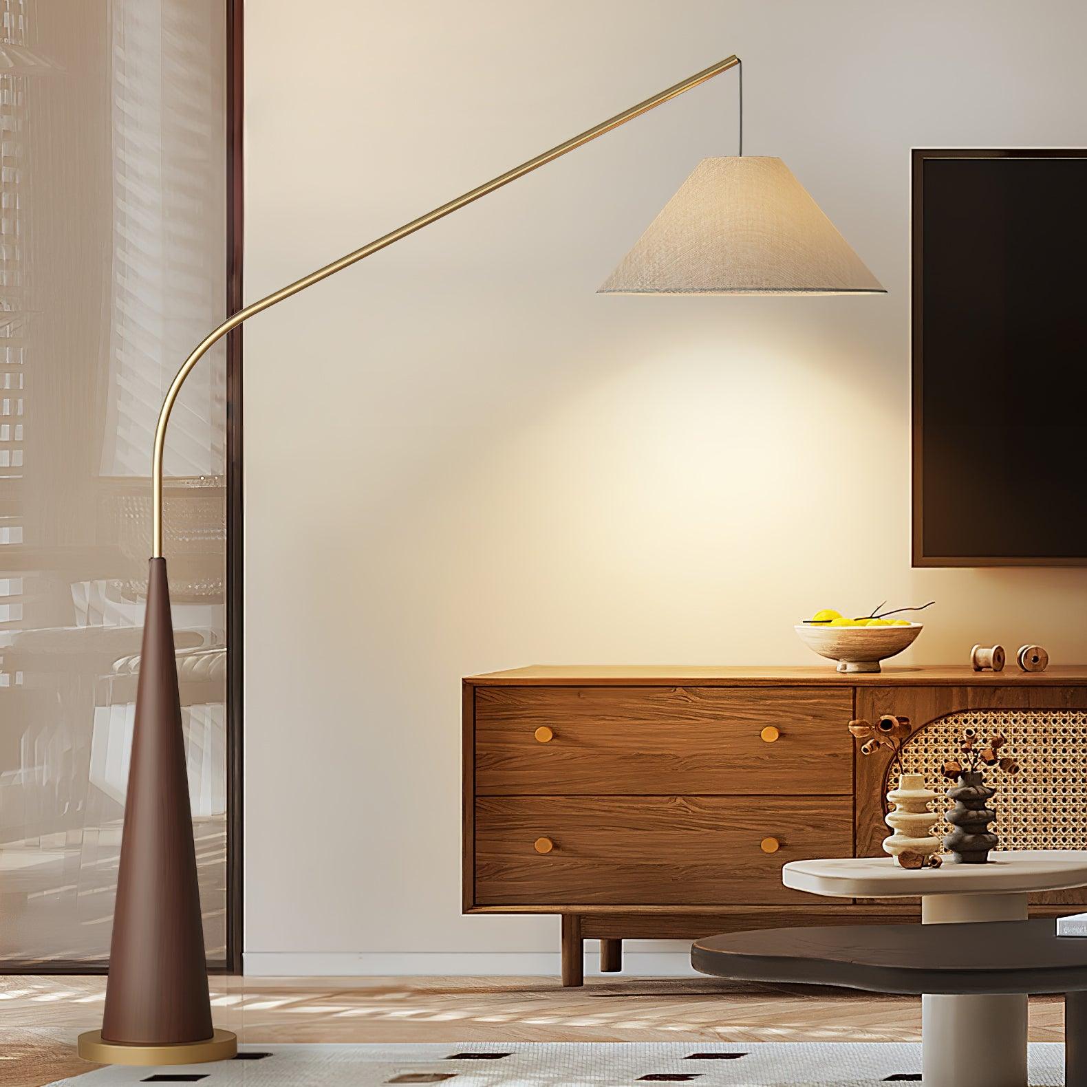 Gibson Arc Floor Lamp - Cueteks