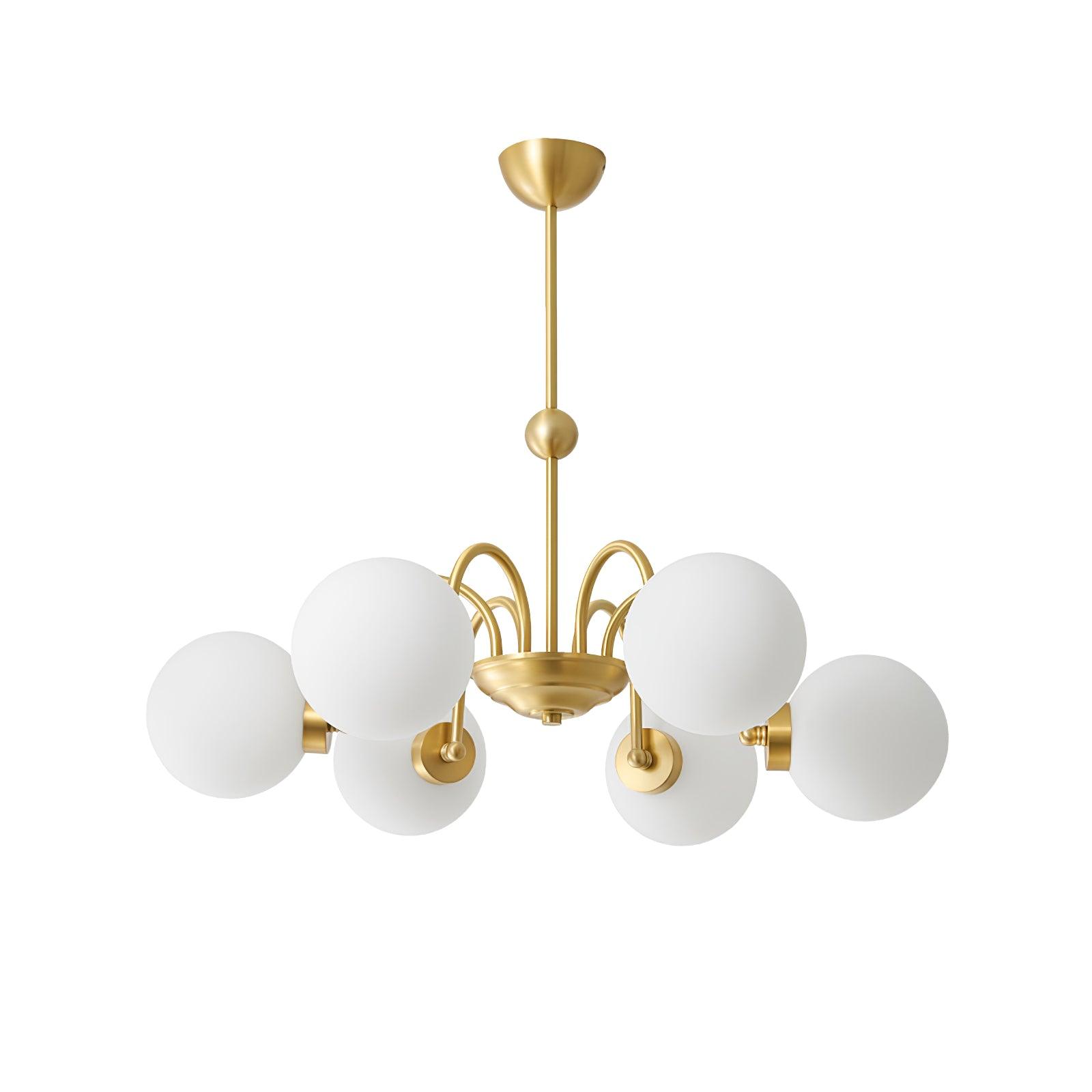 Yisu Brass Chandelier - Cueteks