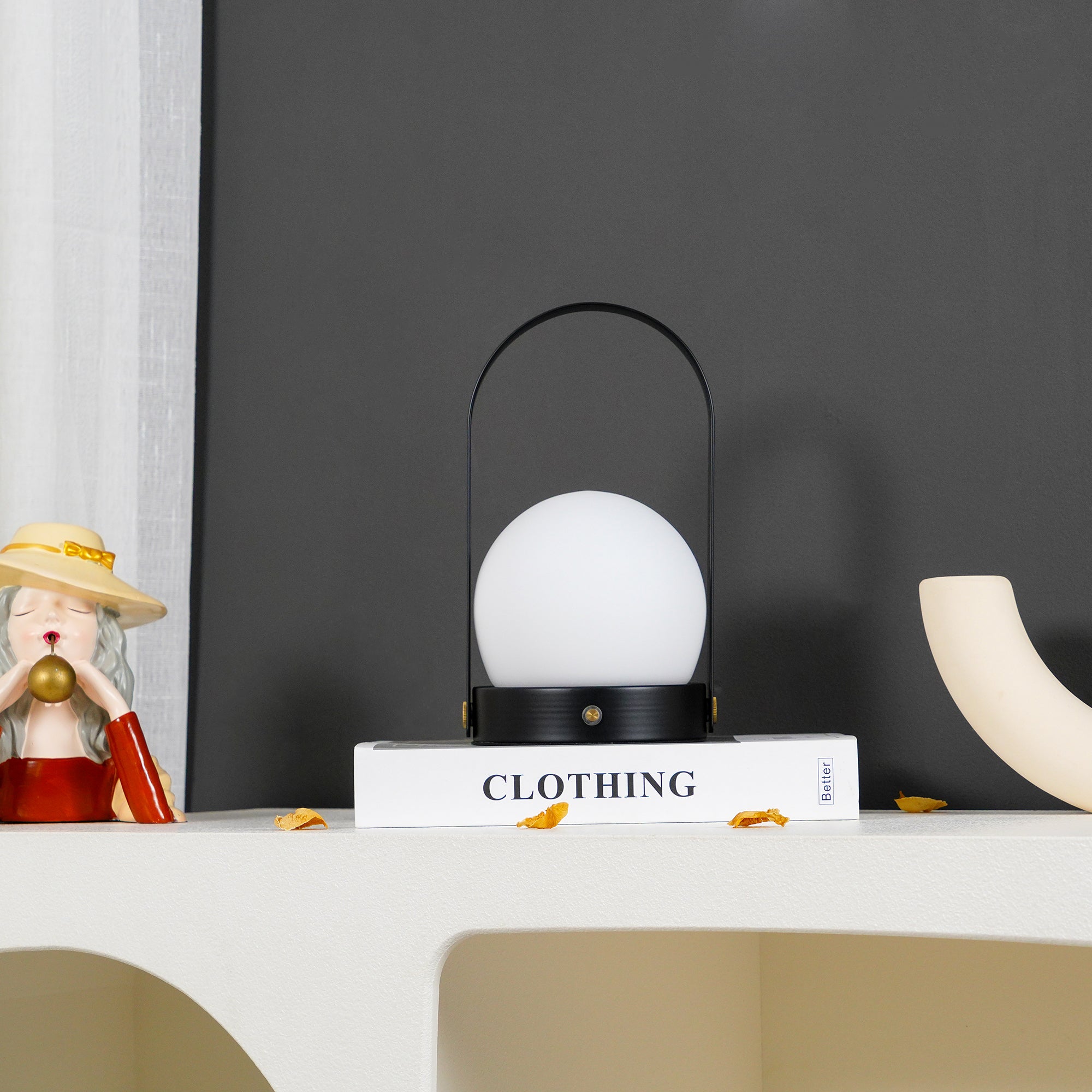 Carrie Built-in Battery Table Lamp - Cueteks
