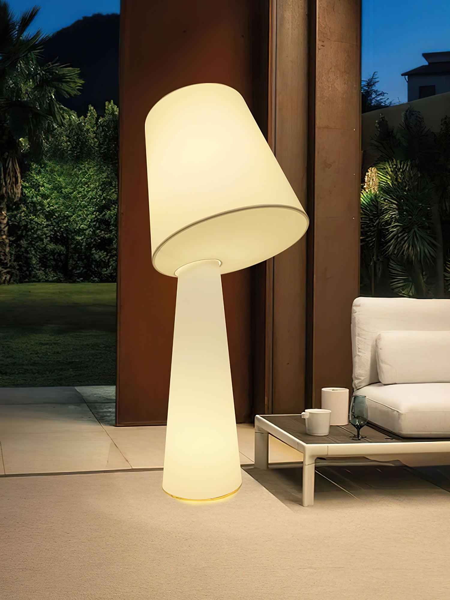 Column Fabric Floor Lamp - Cueteks