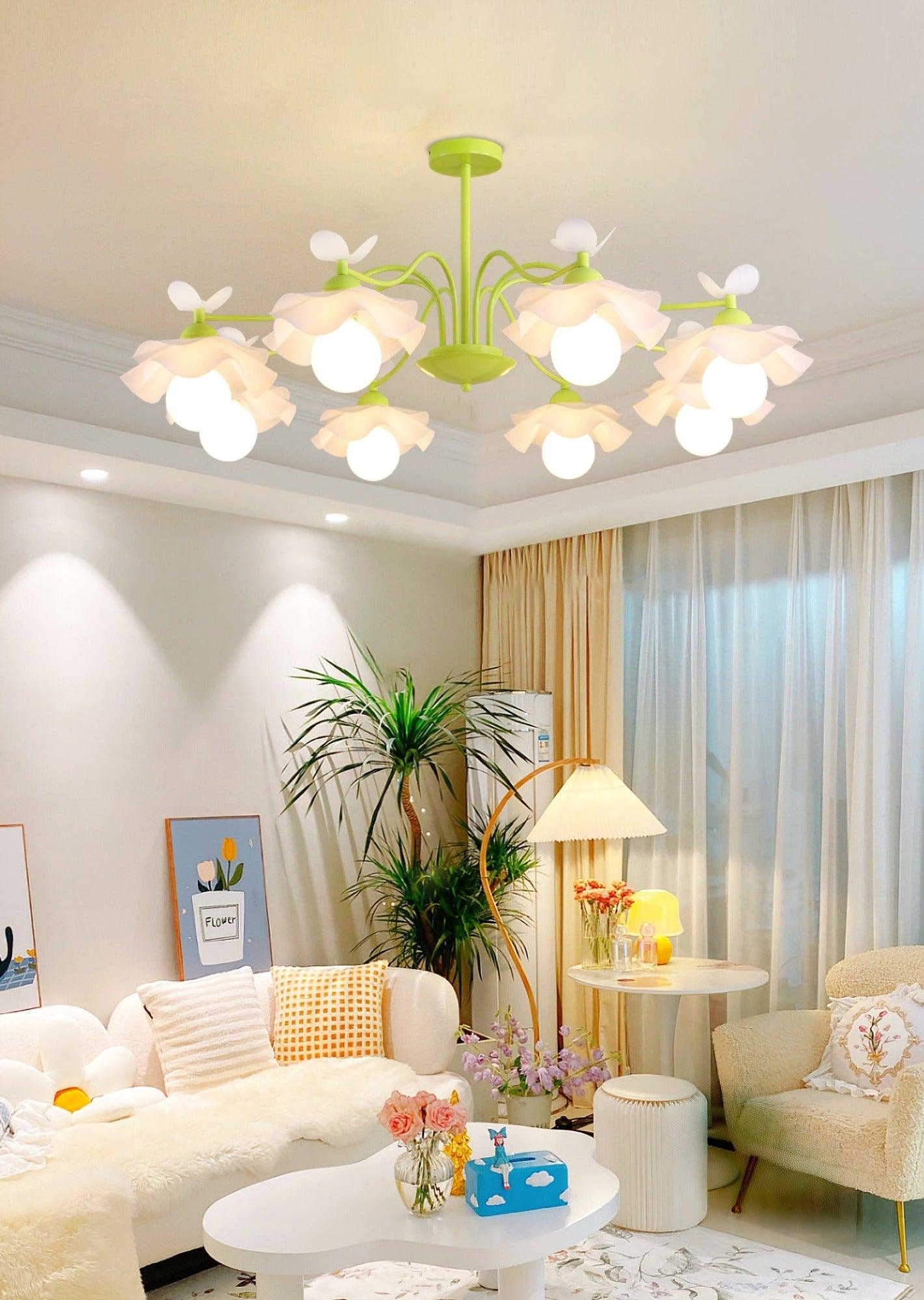Murano Acrylic Chandelier - Cueteks