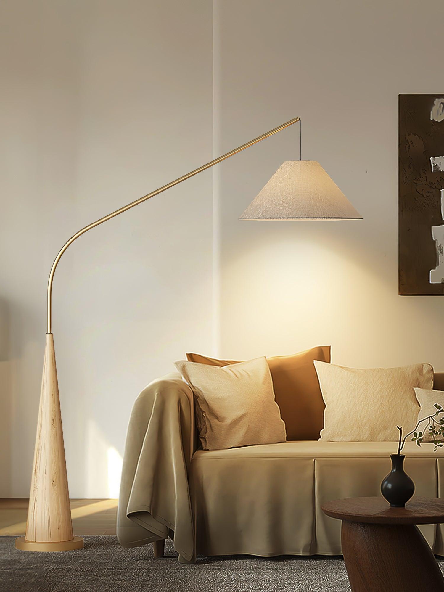 Gibson Arc Floor Lamp - Cueteks