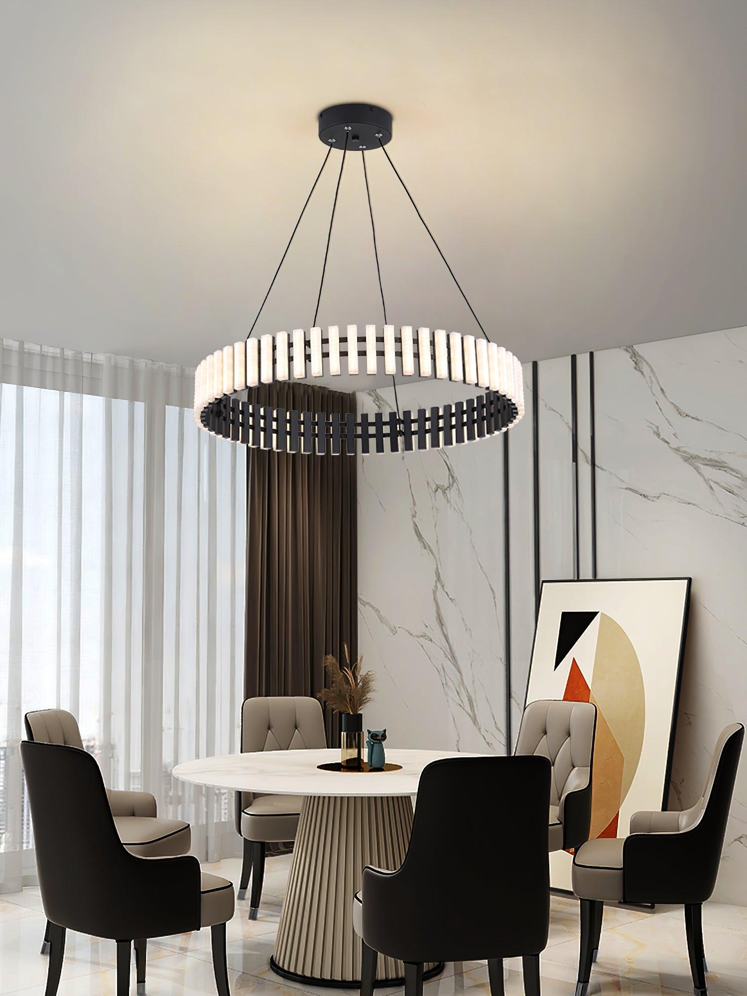Hanging LED Chandelier - Cueteks