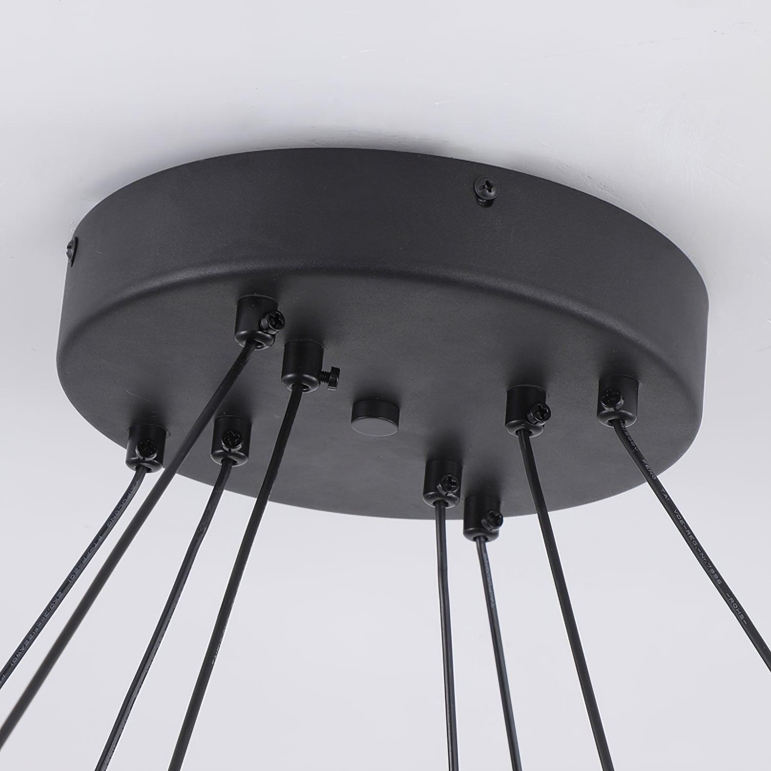 Hanging LED Chandelier - Cueteks