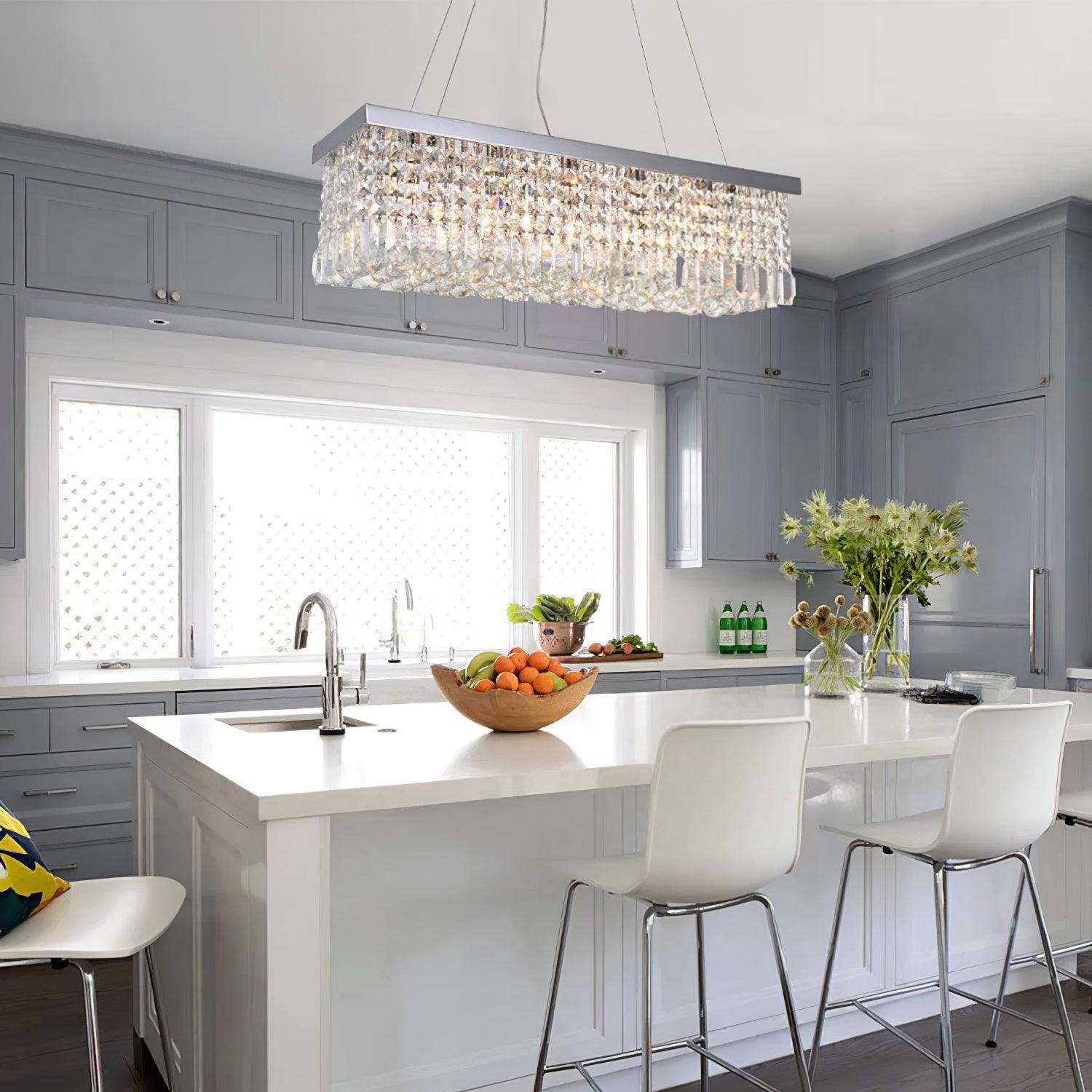 Crystal Raindrop Chandelier - Cueteks