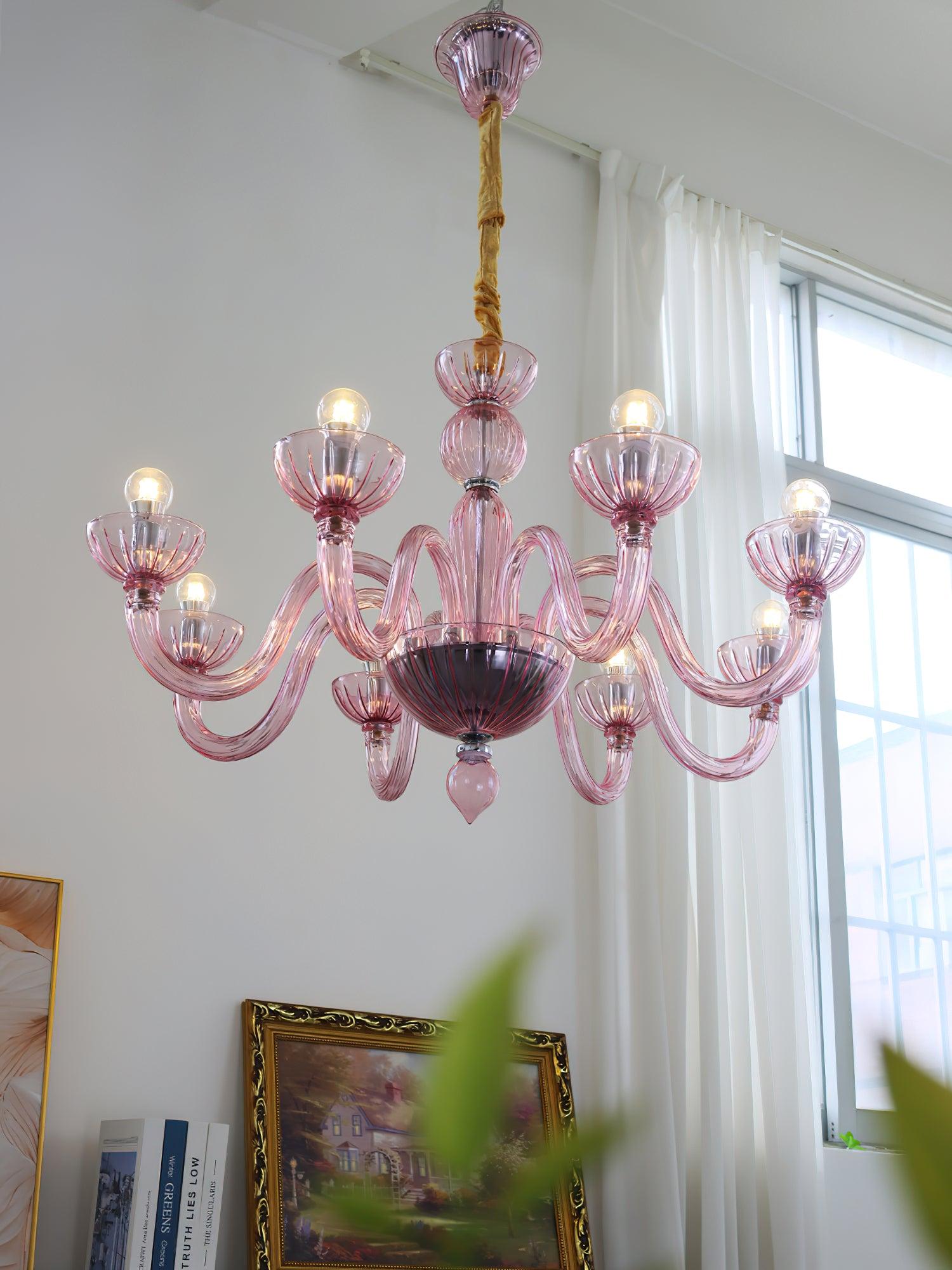 Ares Murano Glass Chandelier - Cueteks