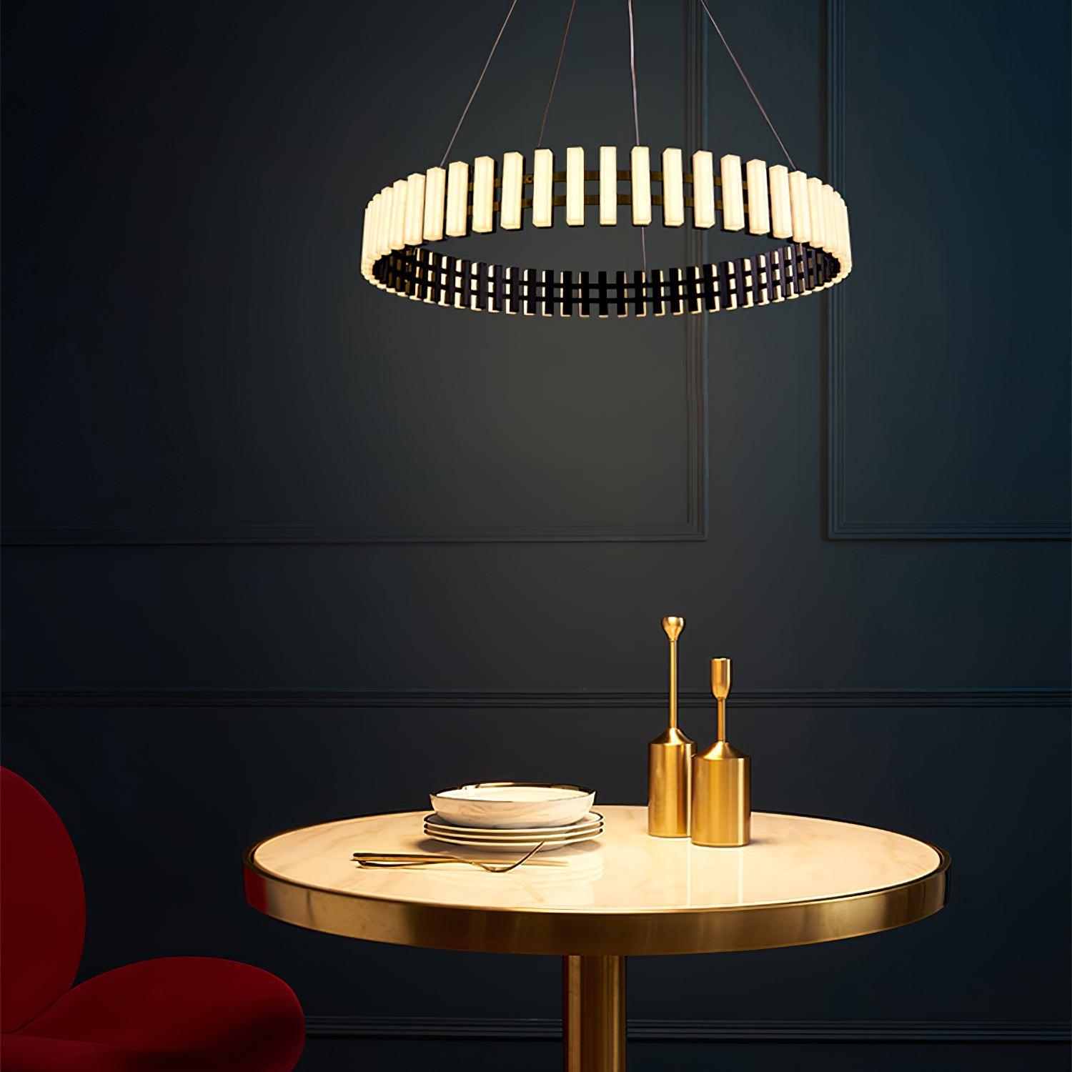 Hanging LED Chandelier - Cueteks
