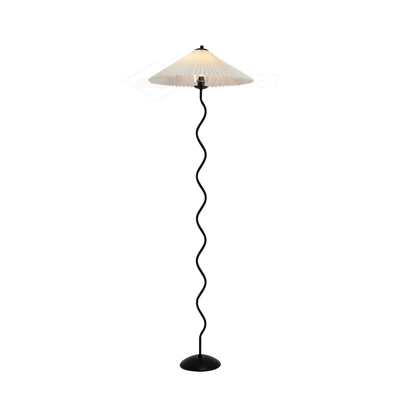 Squiggle Floor Lamp - Cueteks