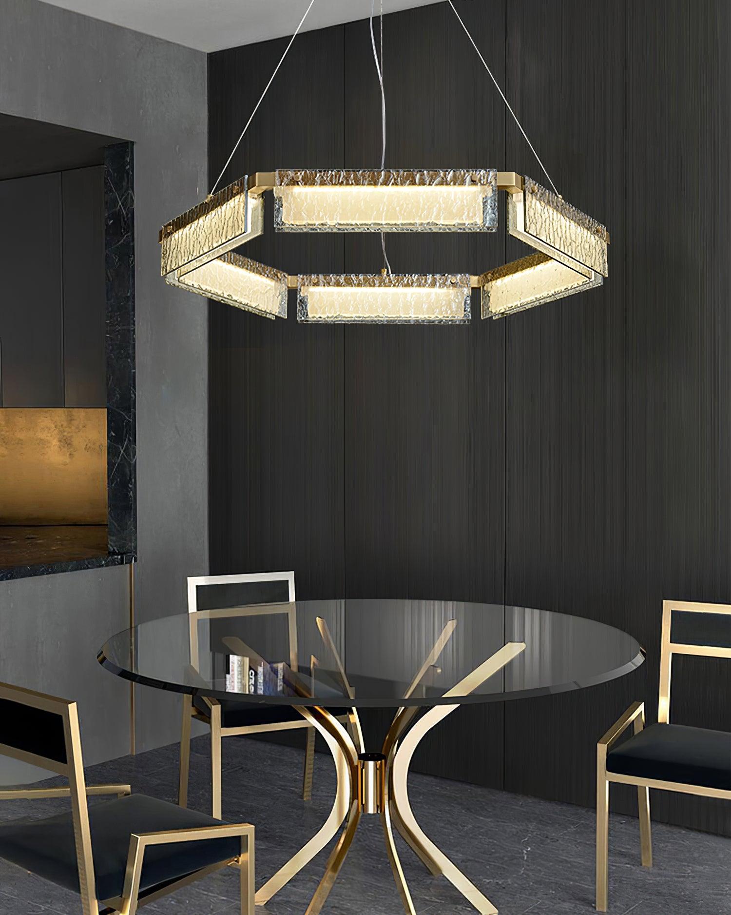 Asner LED Chandelier - Cueteks