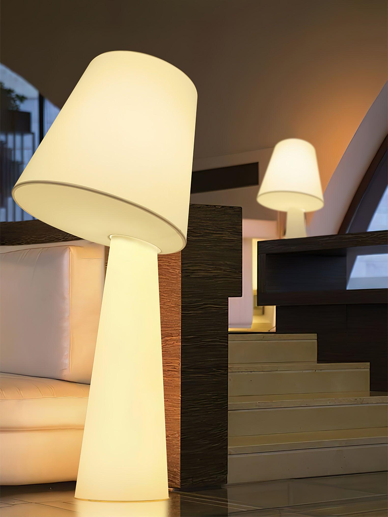 Column Fabric Floor Lamp - Cueteks