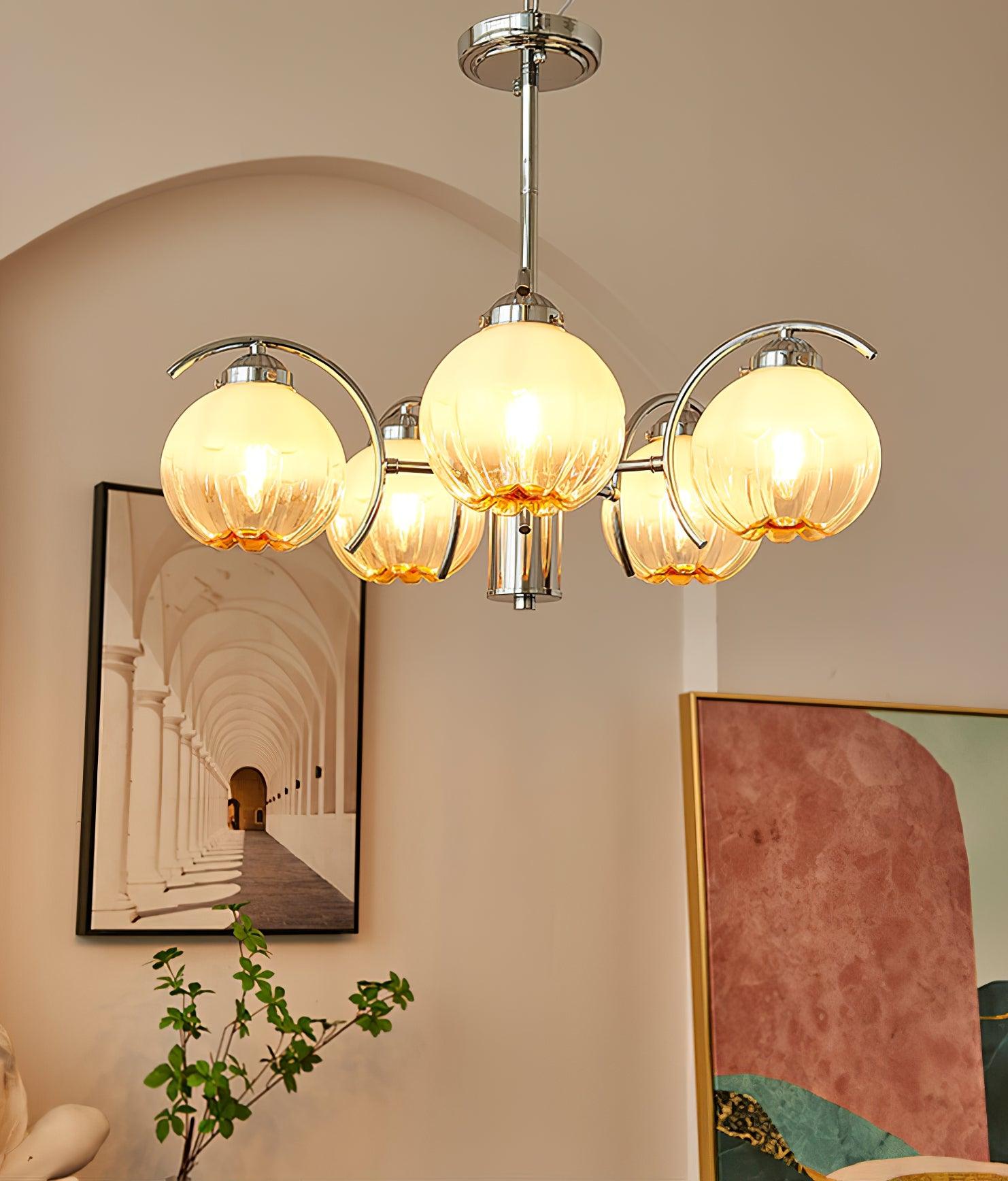 Litchford 5Lt Chandelier - Cueteks
