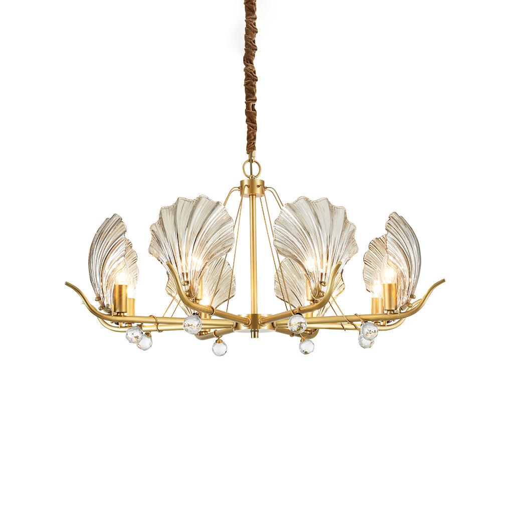 Shell Crystal Chandelier - Cueteks