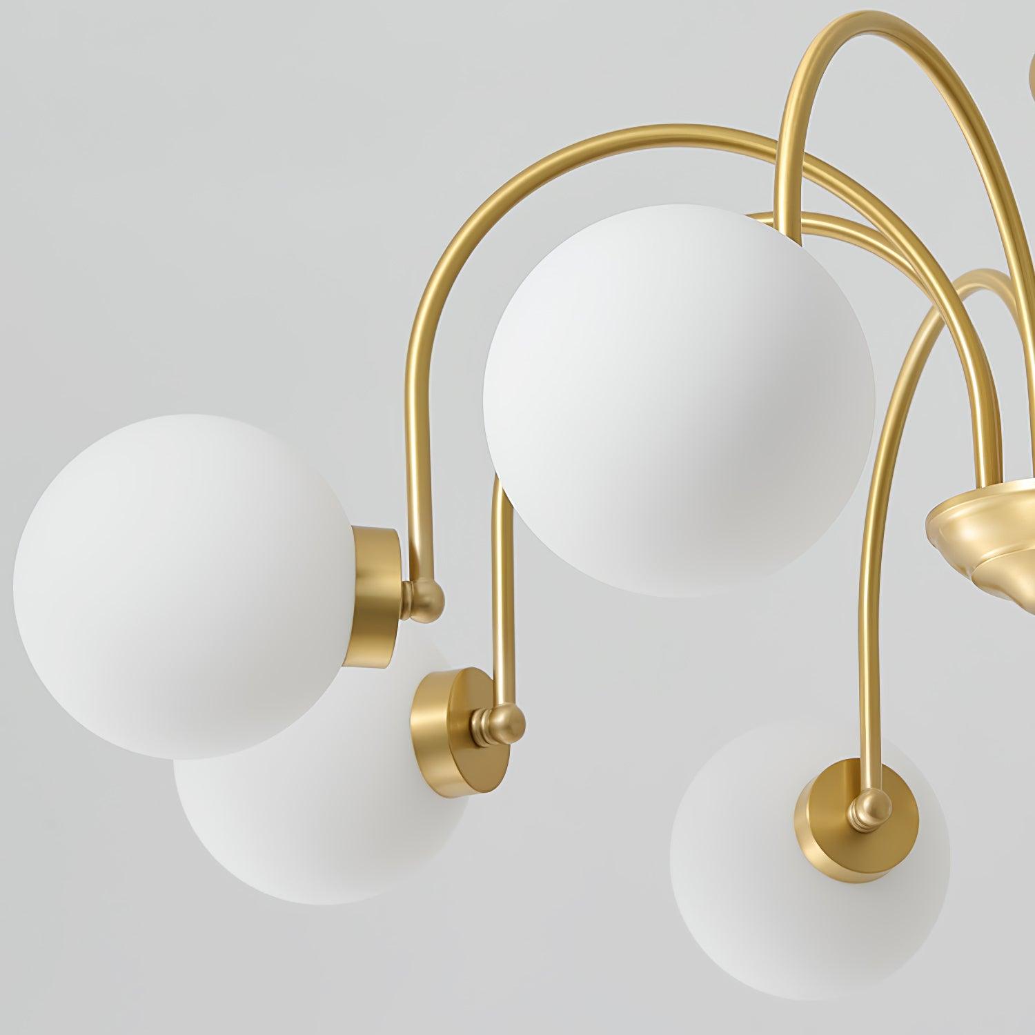 Yisu Brass Chandelier - Cueteks