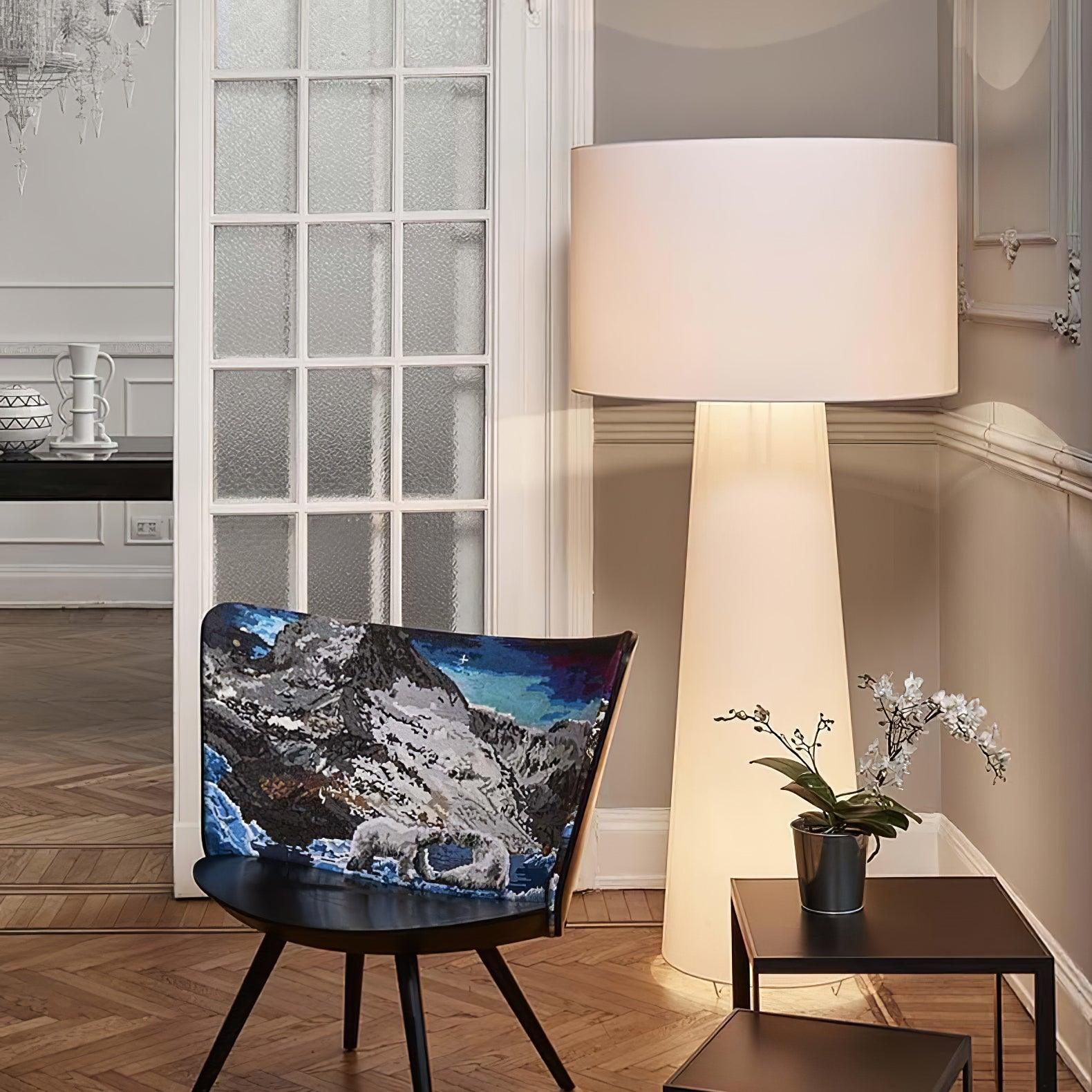 Column Fabric Floor Lamp - Cueteks